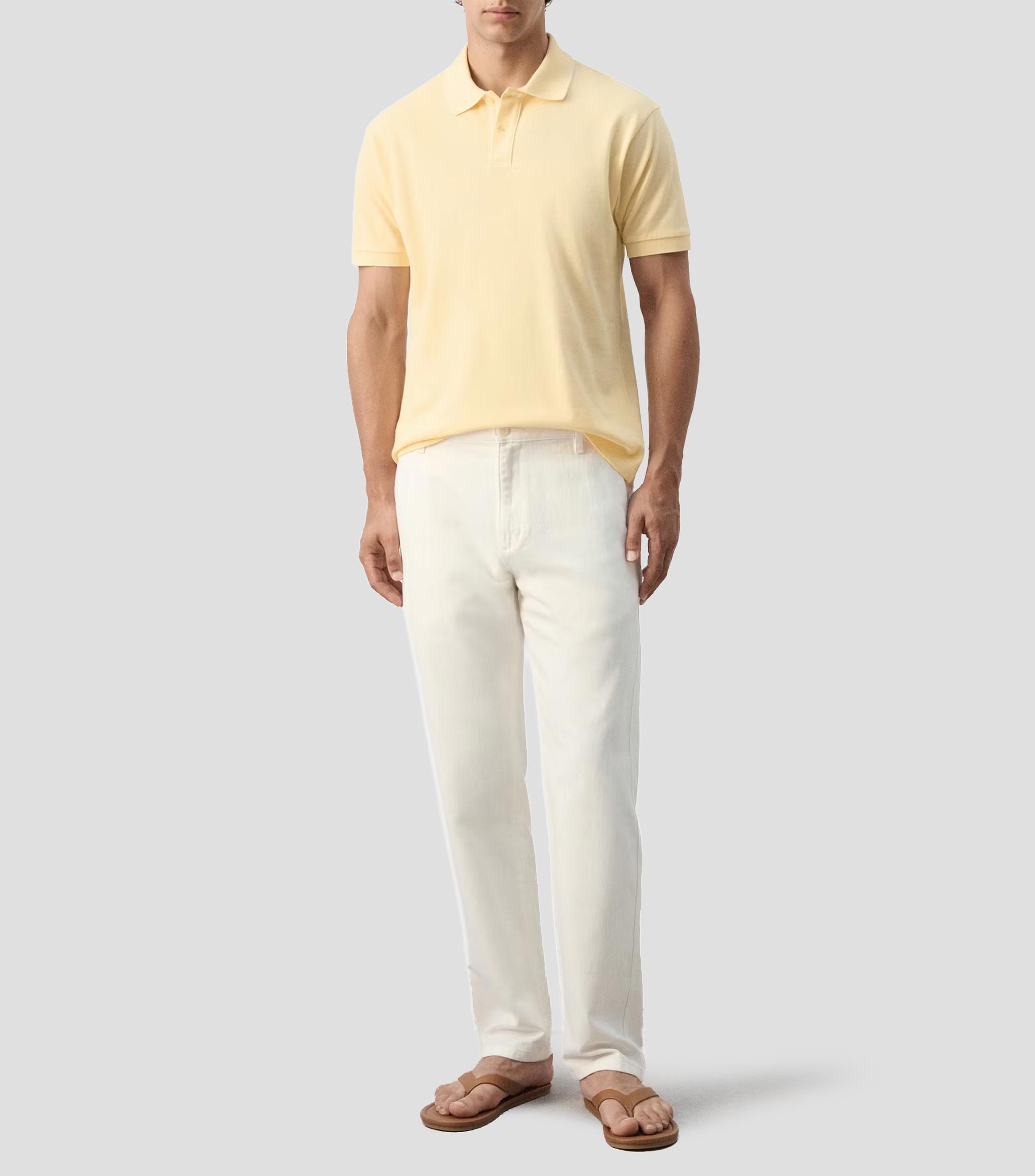 Playera Tipo Polo Manga Corta Hombre