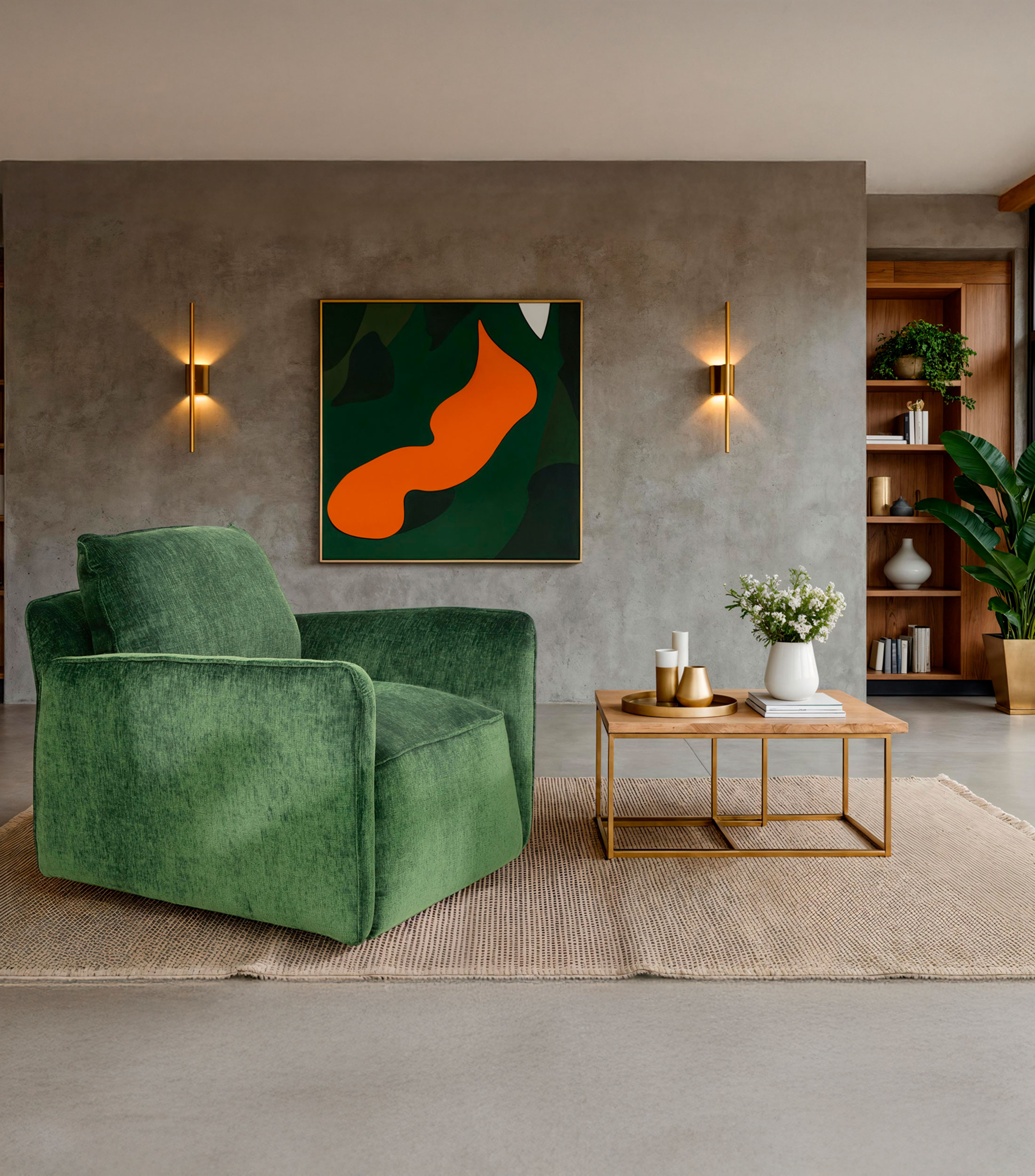Sillón Narni Verde