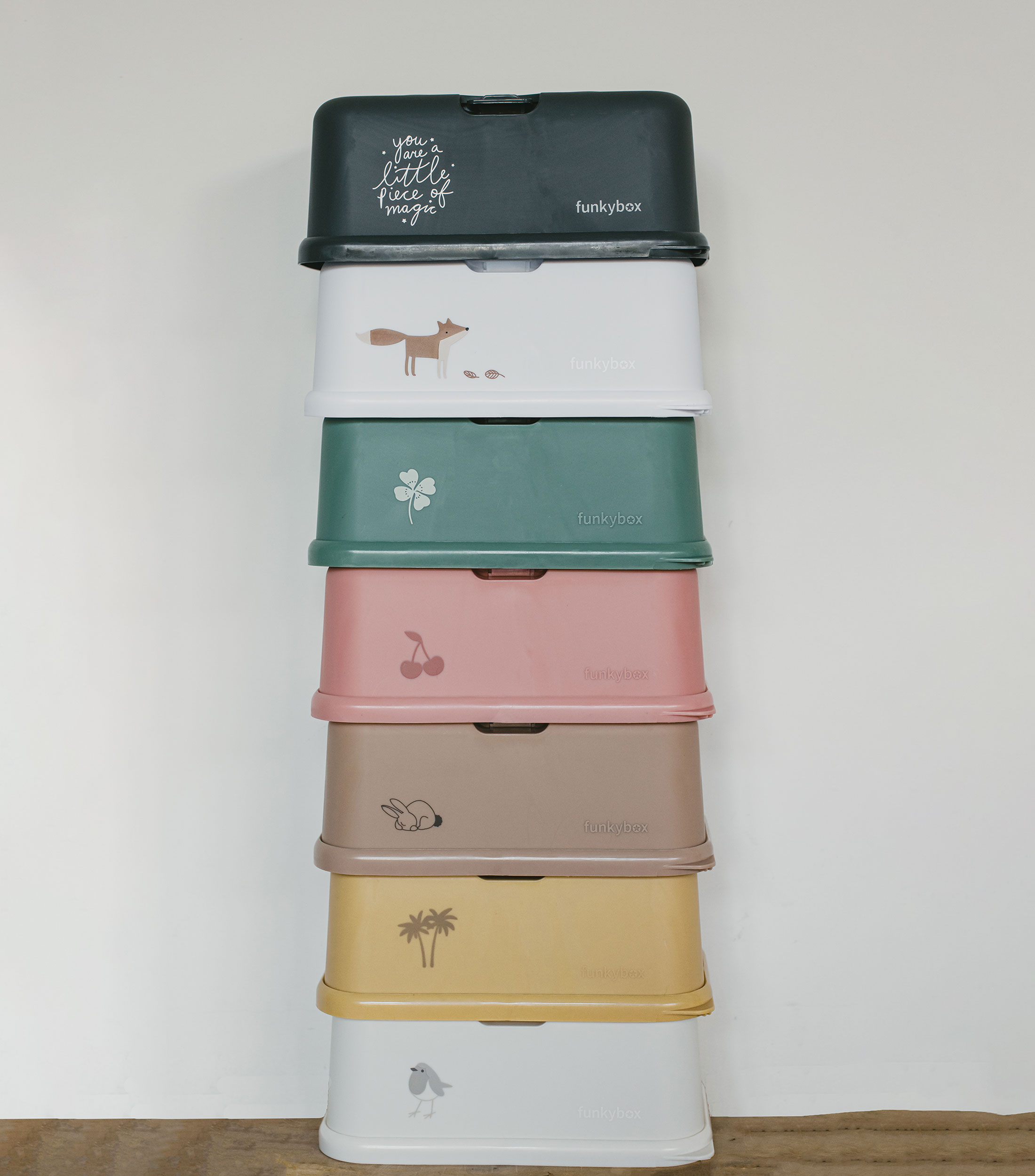 Porta toallitas para bebé, Zorro blanco