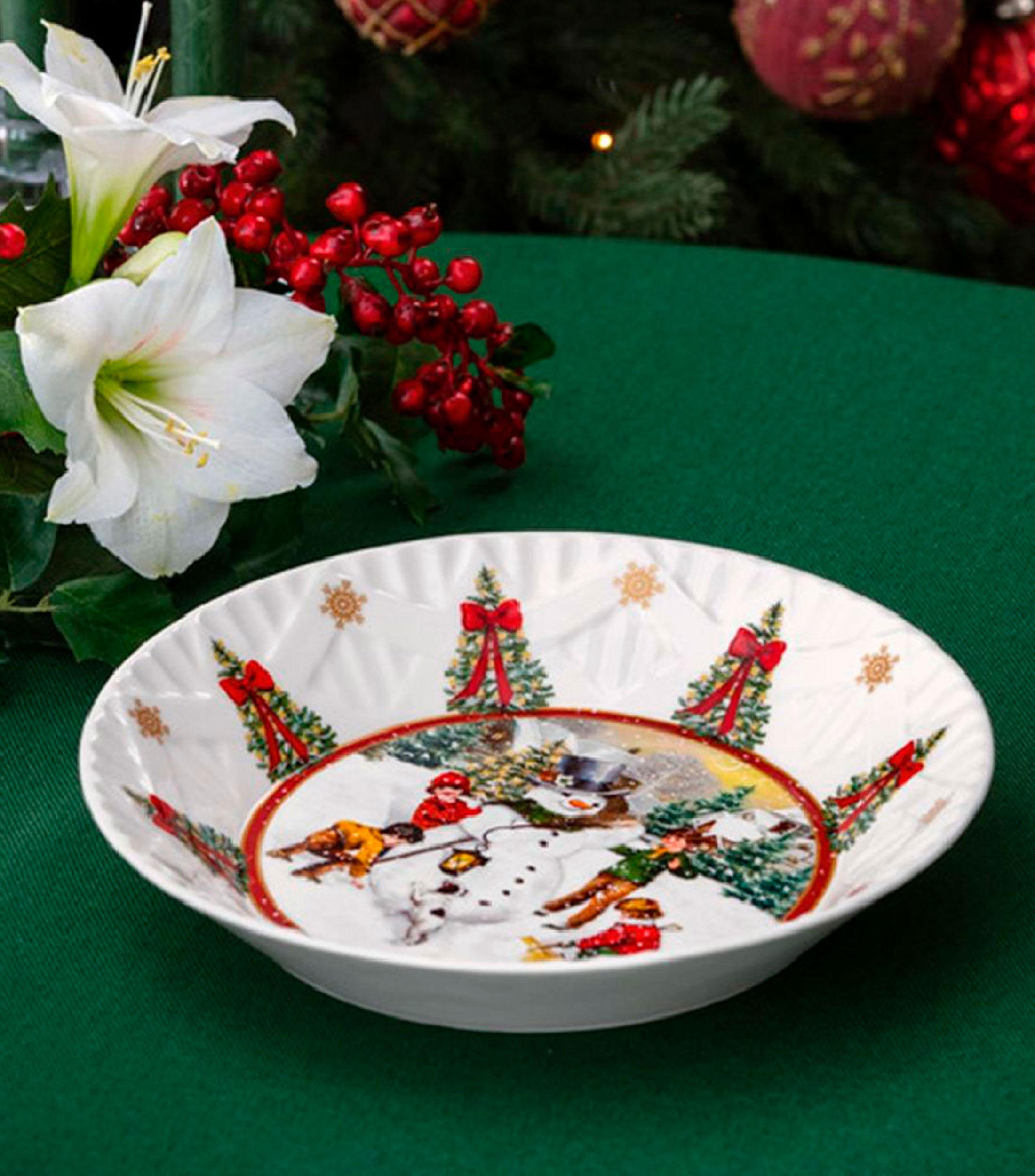 Bowl Toys fant Muneco de Nieve