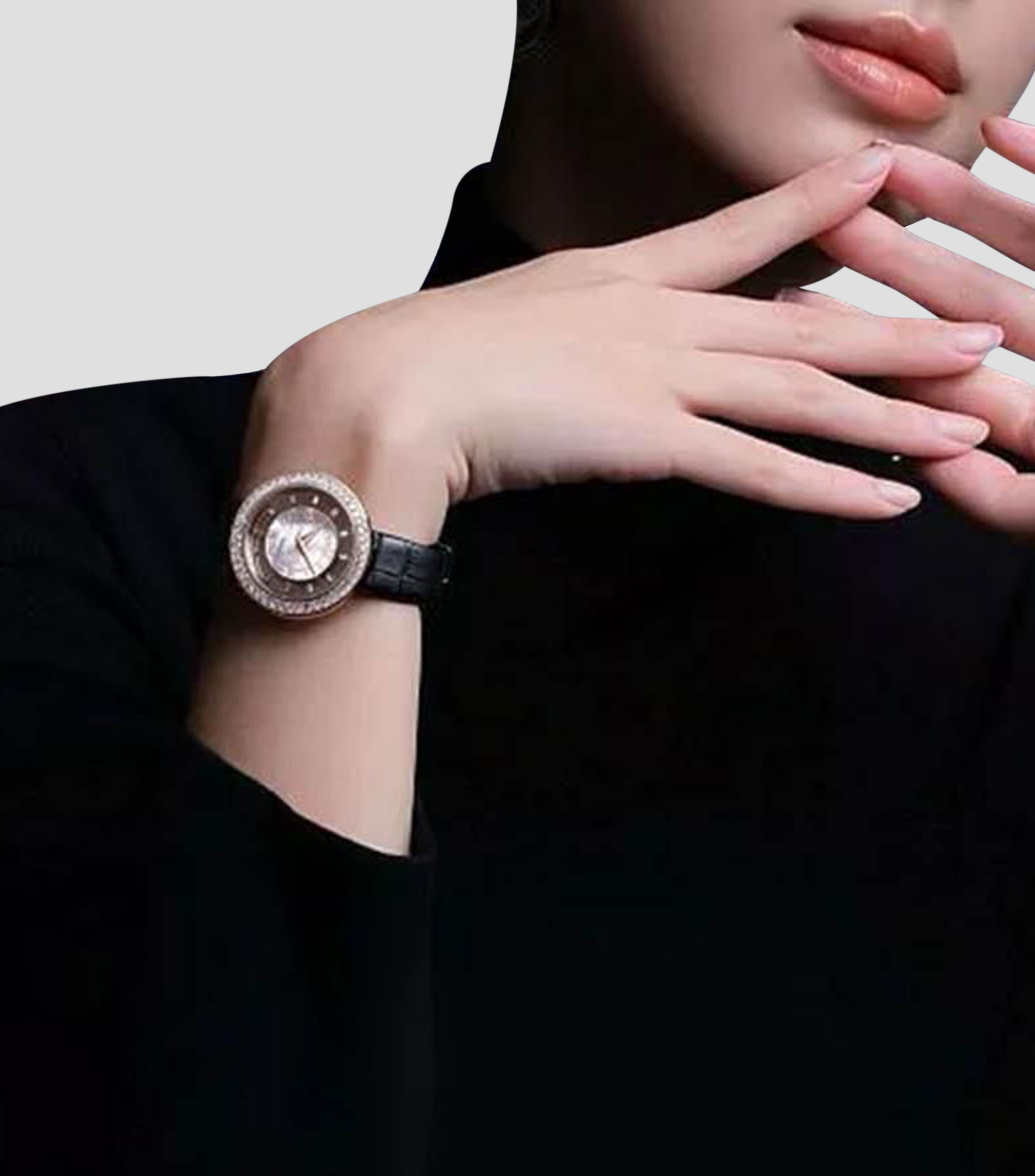 Reloj para Mujer Sparkle casual, color Oro Rosa