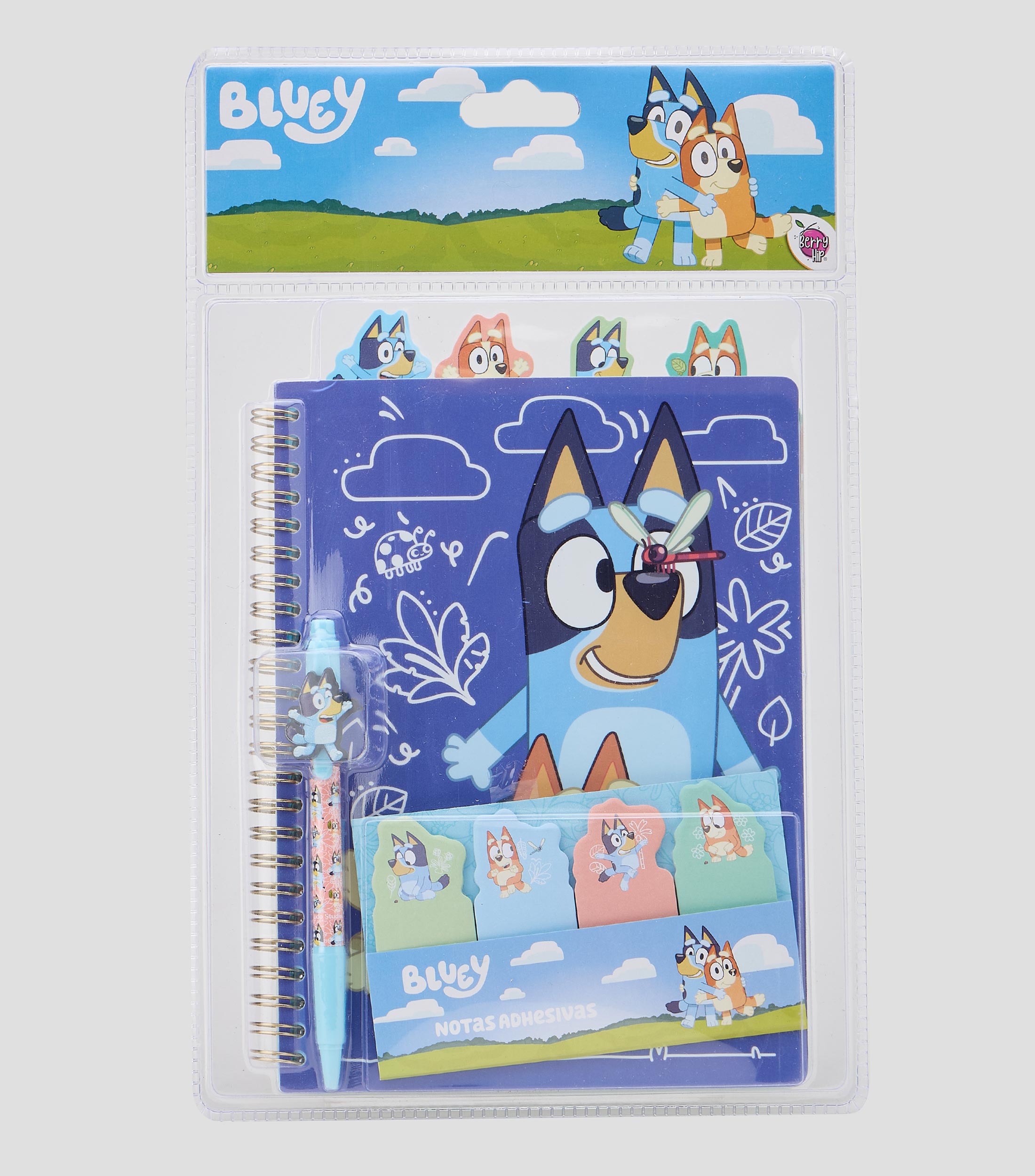 Diario trimestral con accesorios Bluey