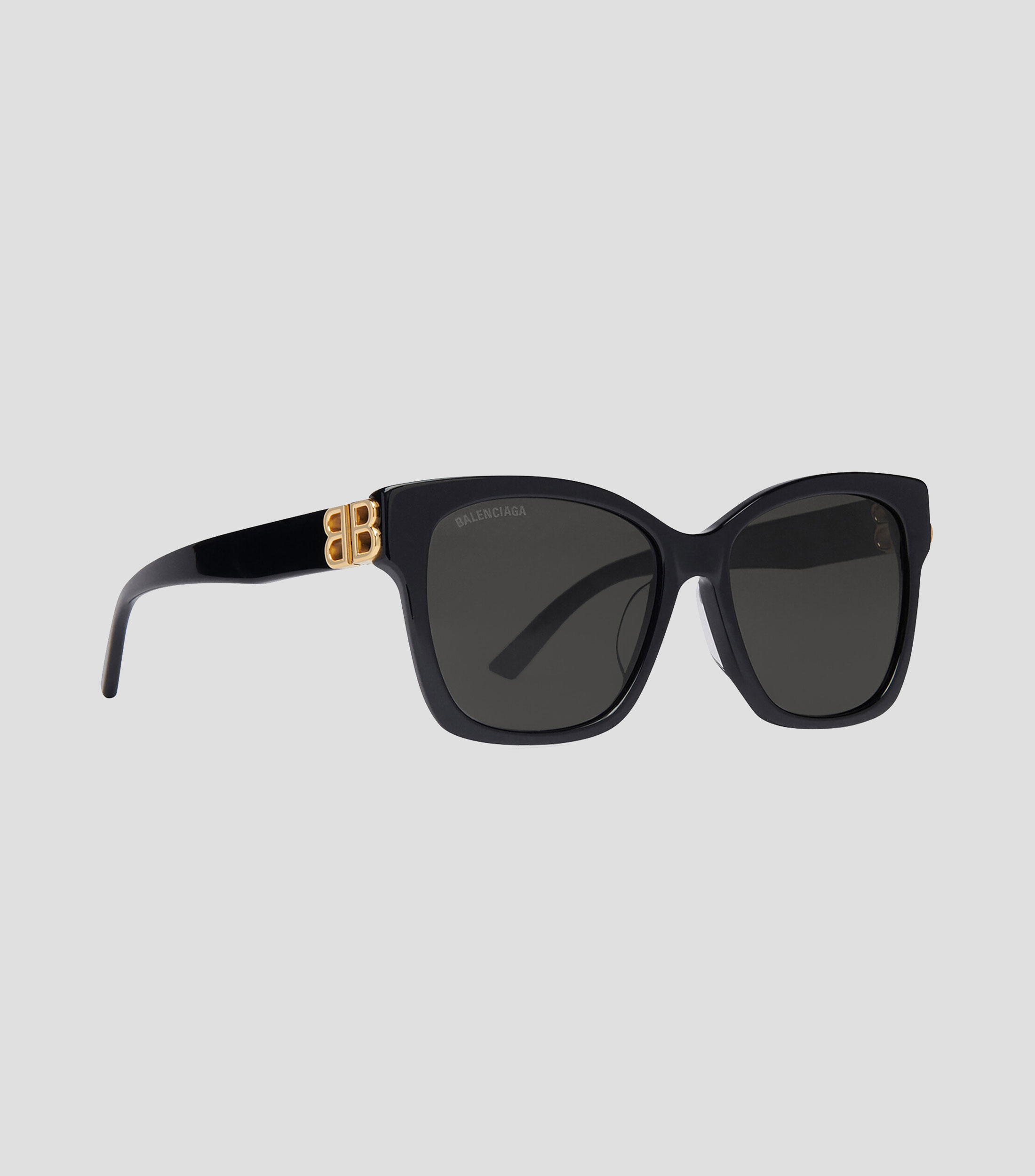 Lentes de sol cuadrados Dynasty negro Mujer
