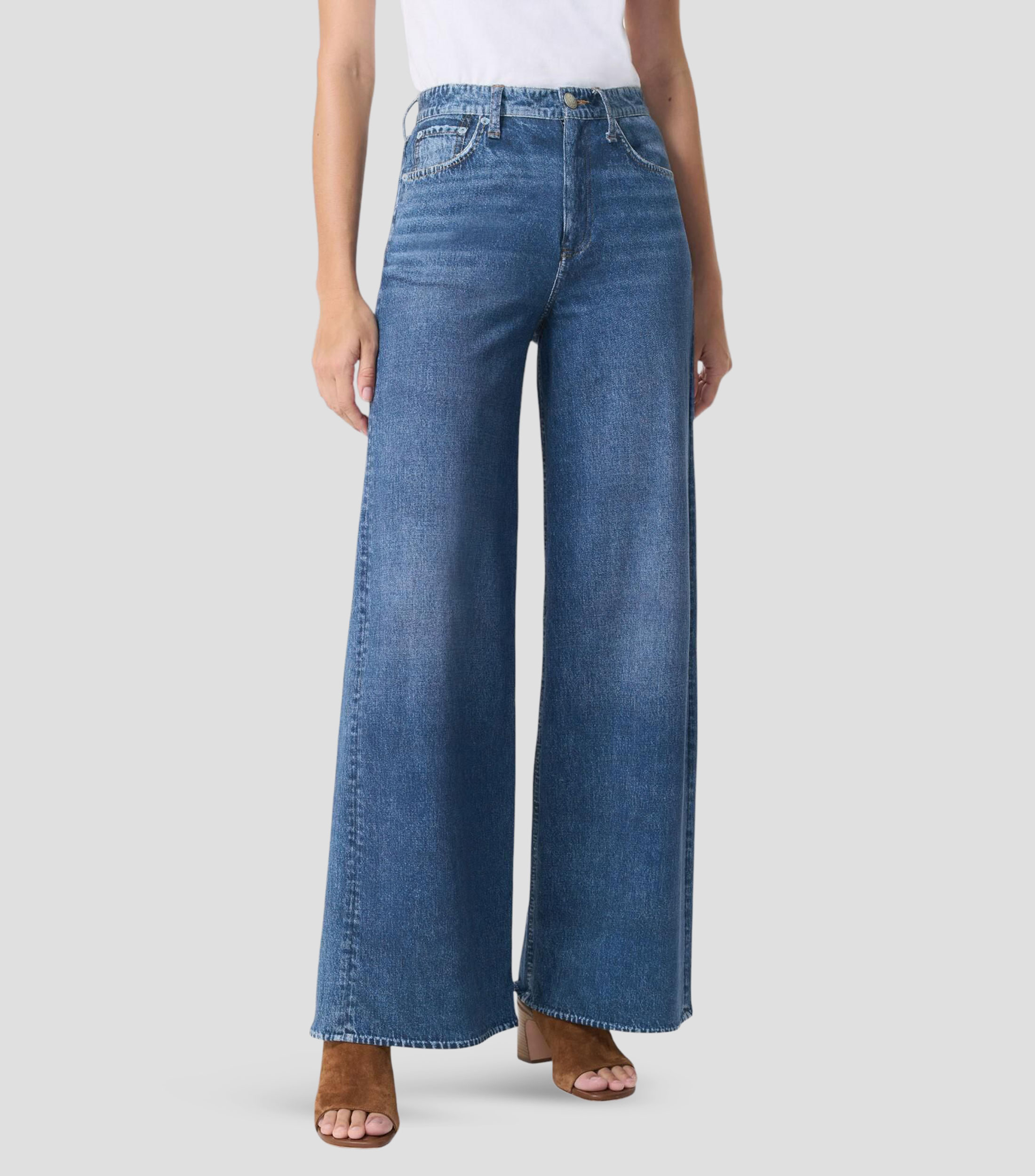 Jeans Wideleg Mujer