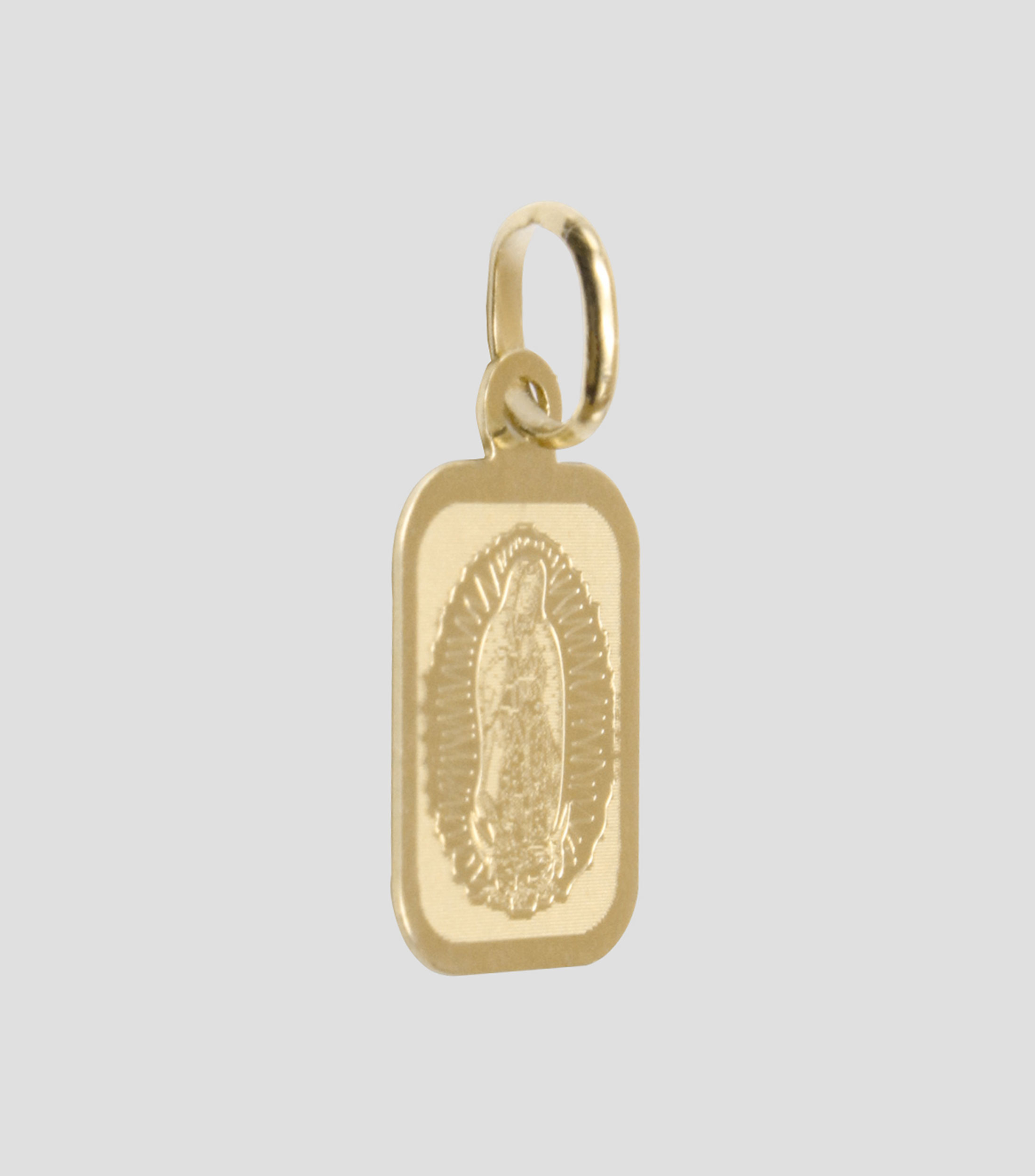 Medalla en oro de 14 kilates Virgen de Guadalupe Mujer