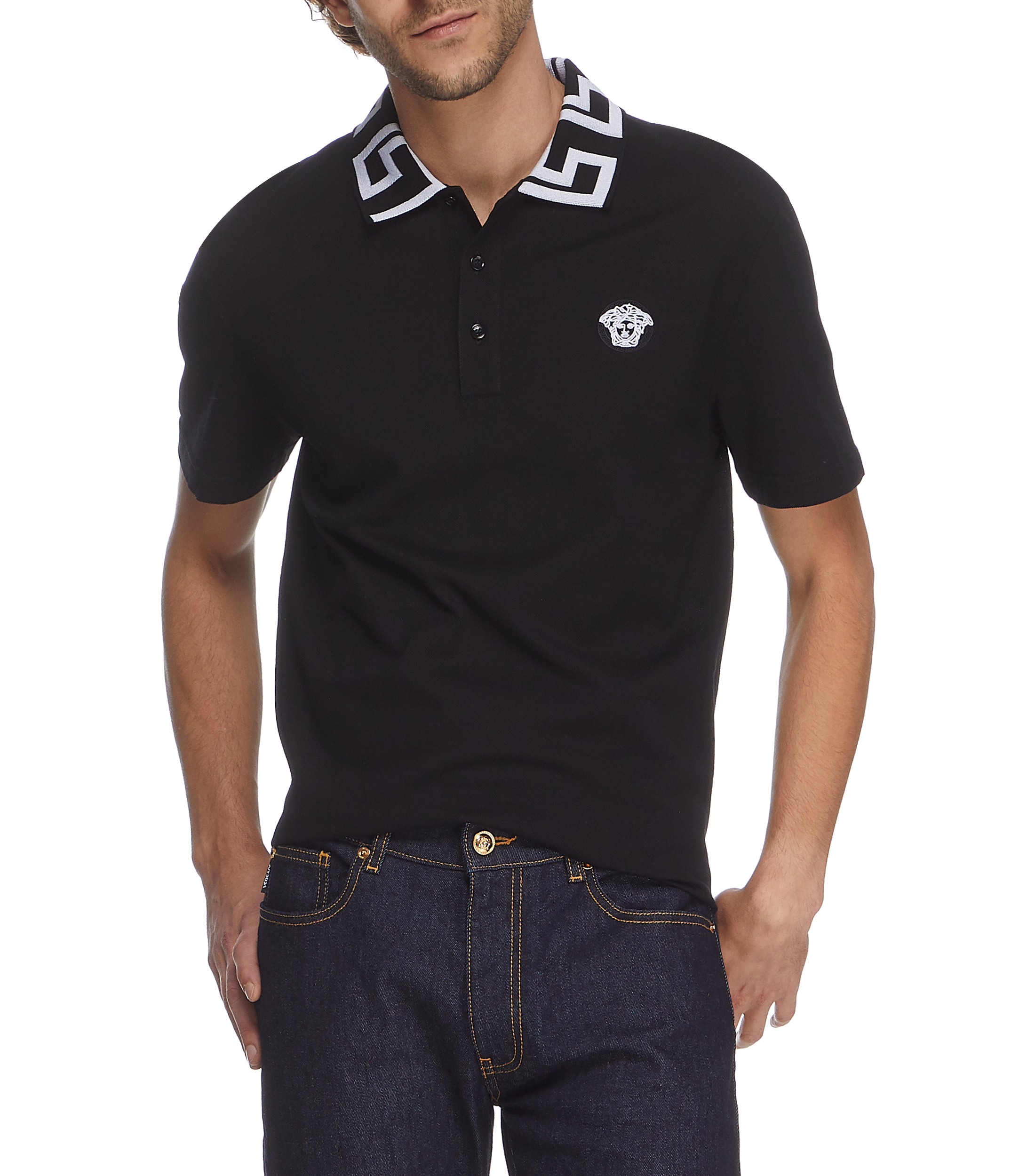 playera polo versace