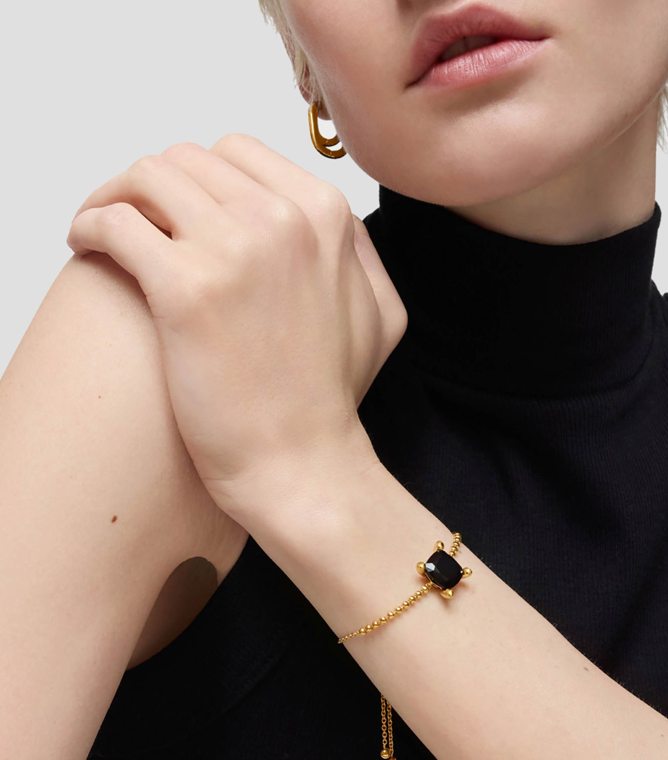 Pulsera con ónix Mujer