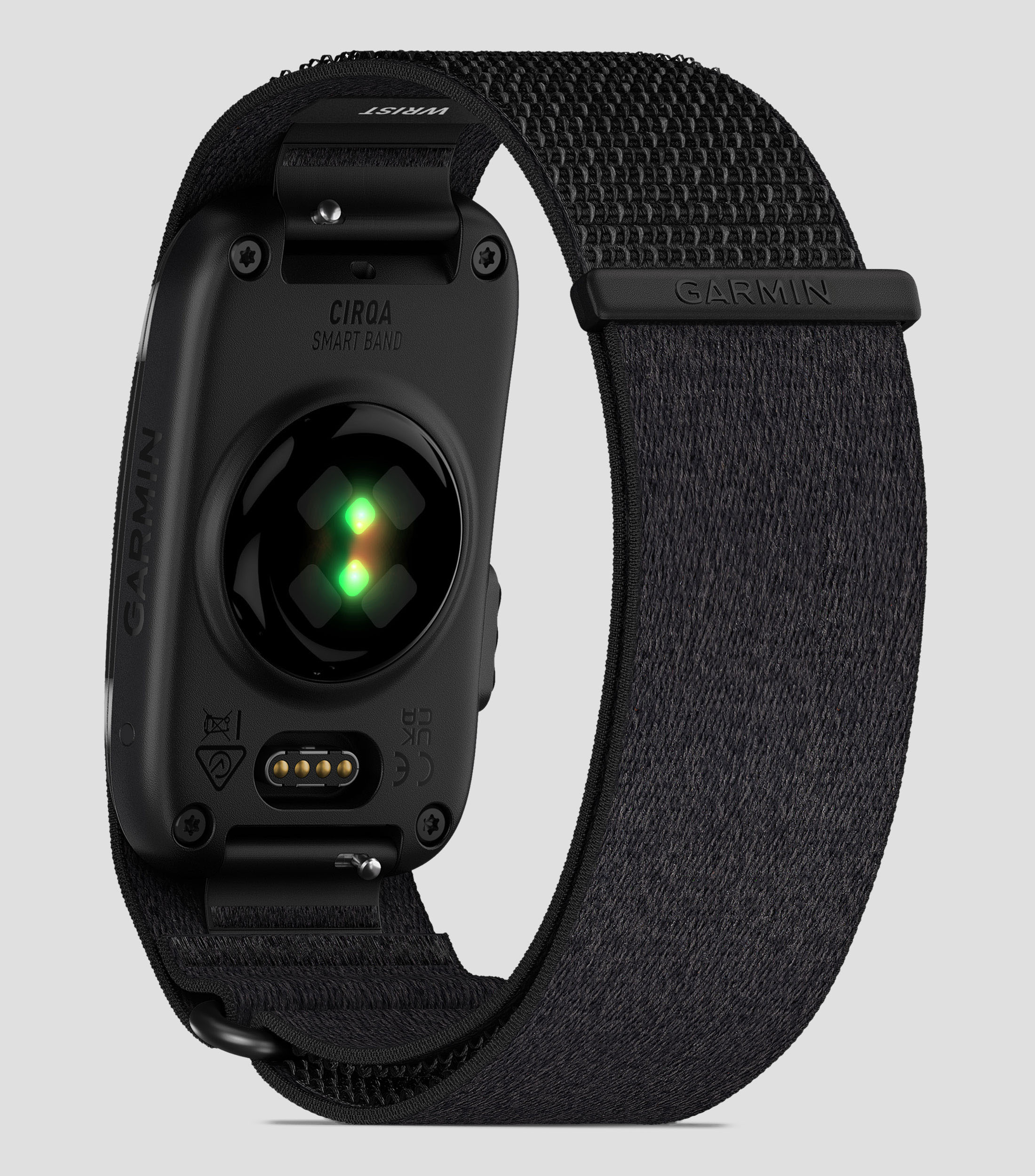 Pulsera Inteligente CIRQA para entrenamiento, L/XL, Negro