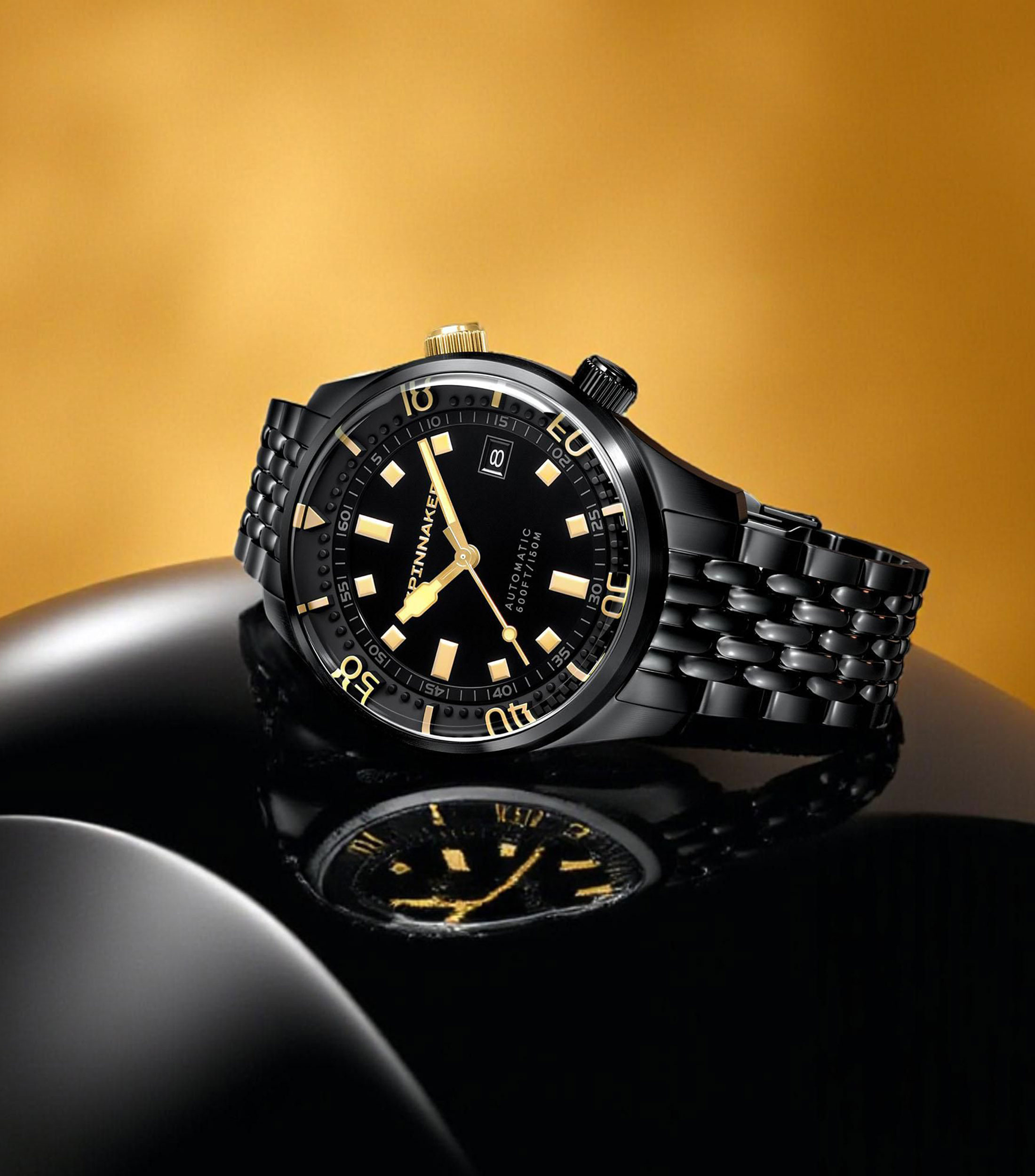 Reloj para Hombre Bradner casual, Negro