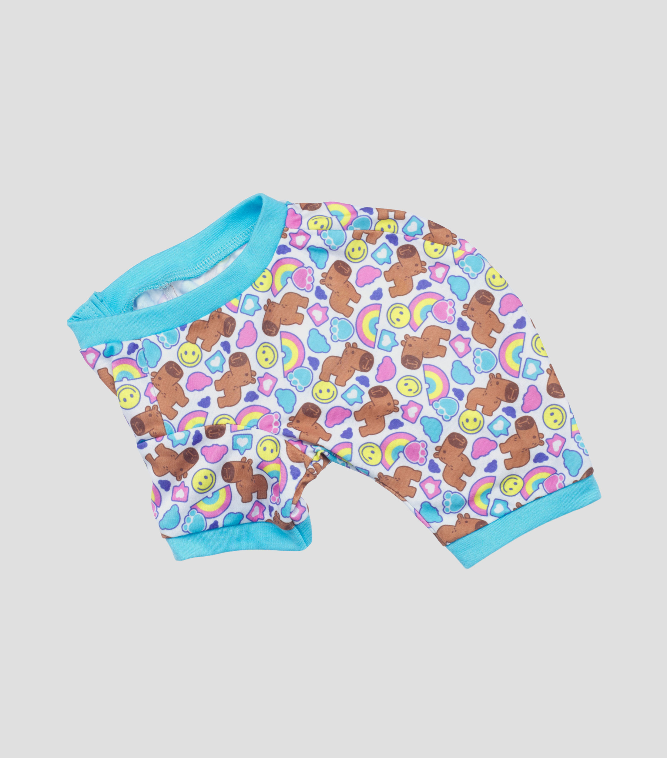 Pijama para capibara de peluche