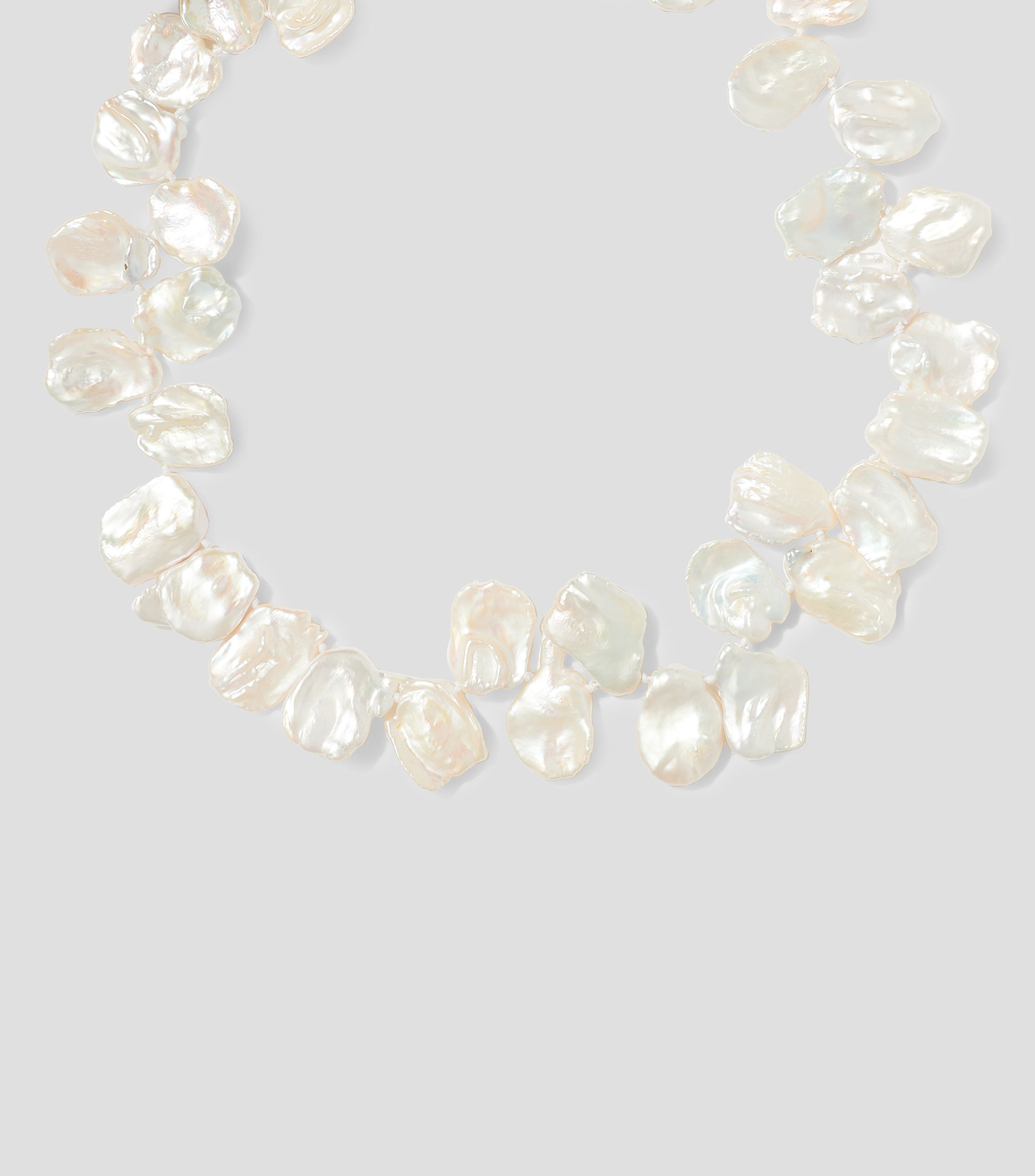 Collar con peras keshi Mujer