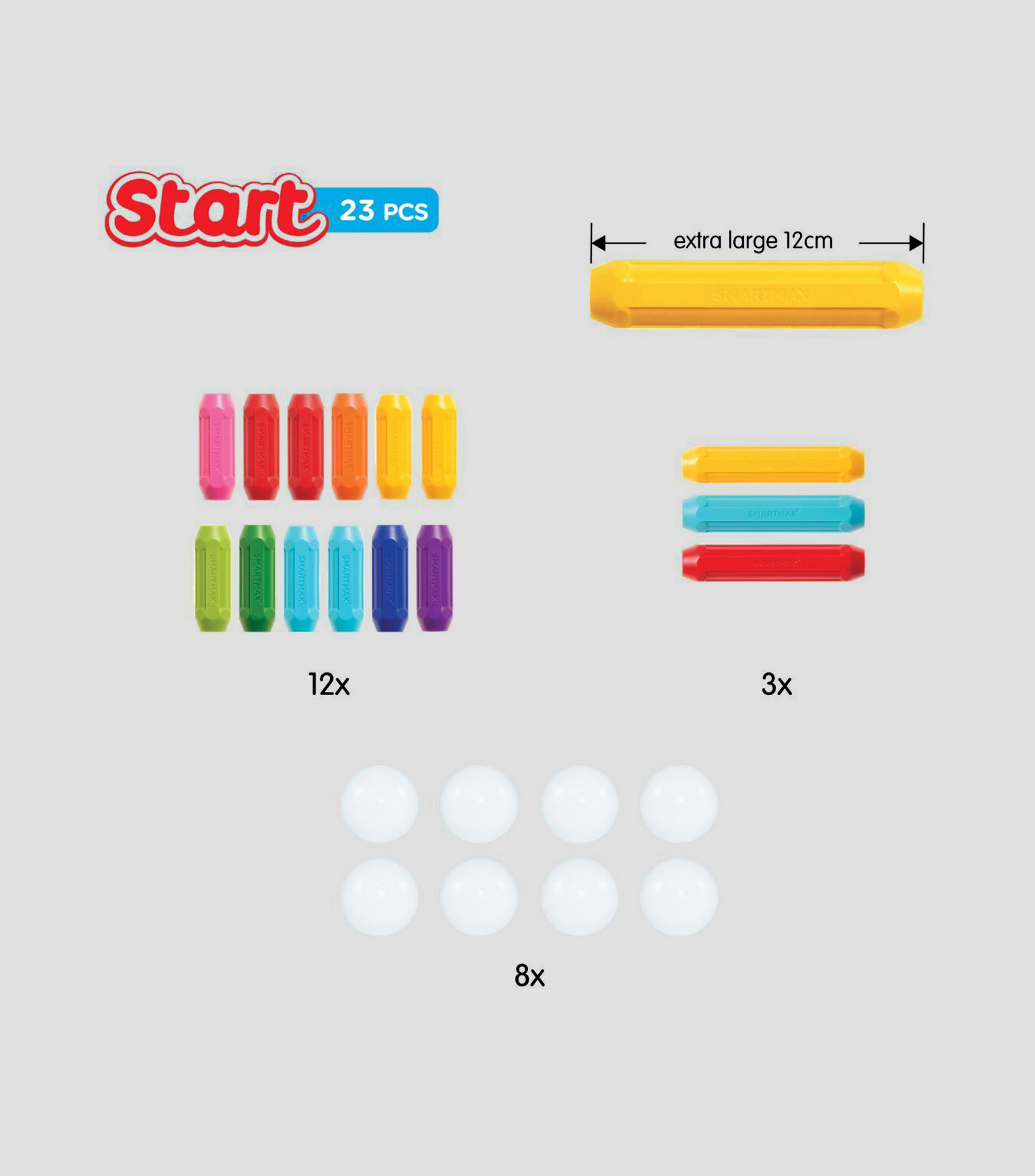 Set de construcción magnético Start SmartMax