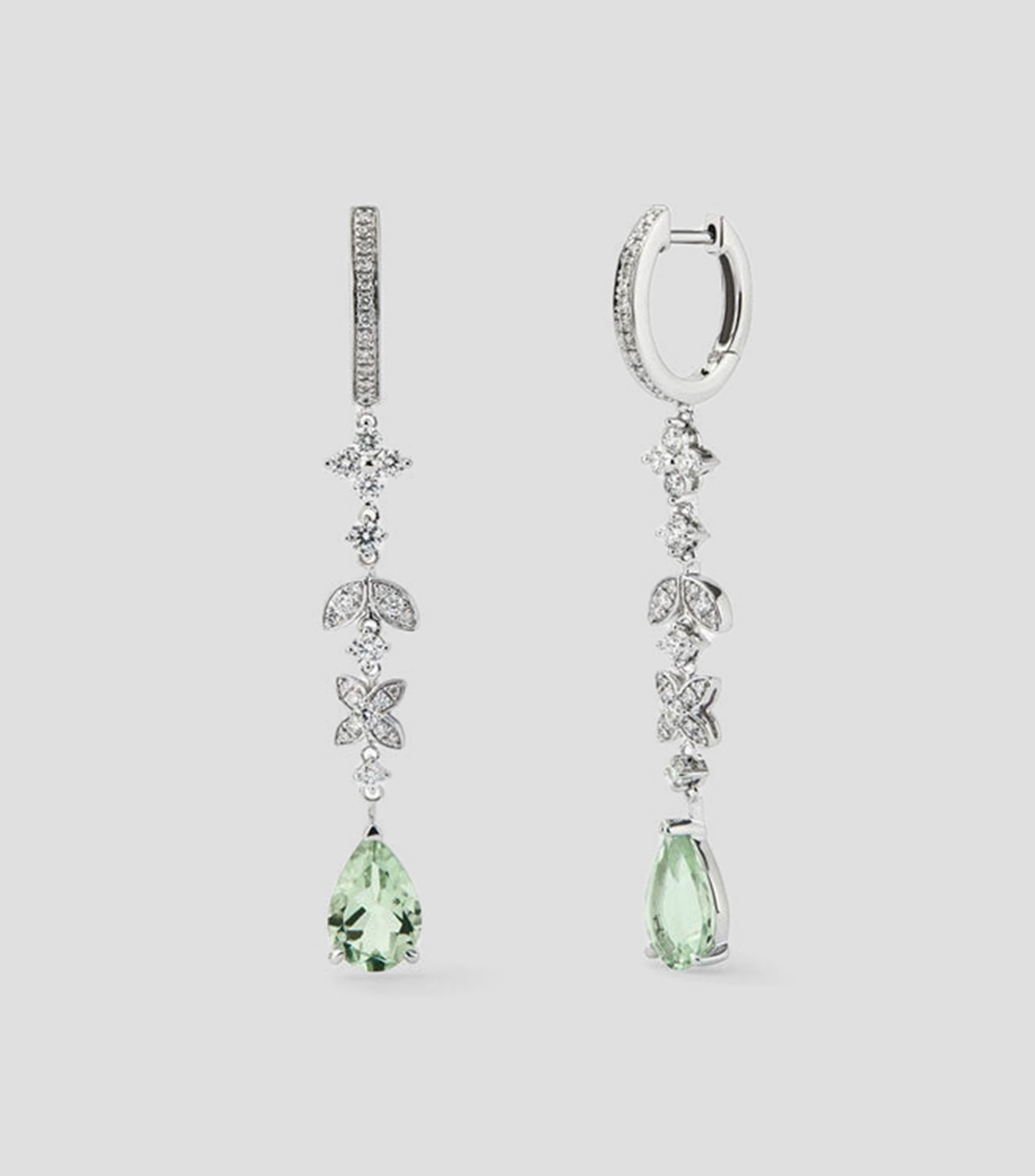 Pendientes en Oro de 18 Kilates Mujer