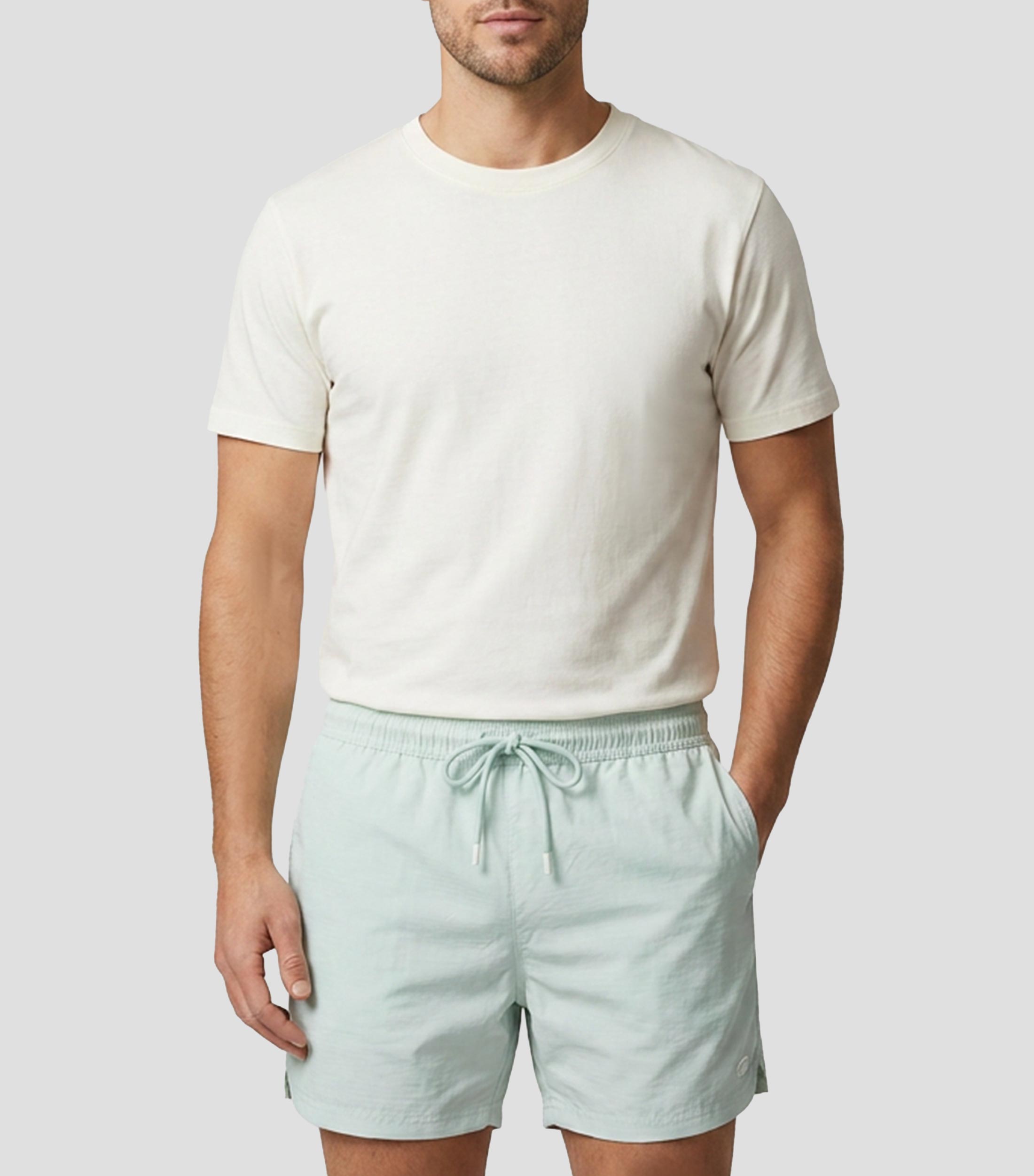 Traje de Baño corto liso Hombre