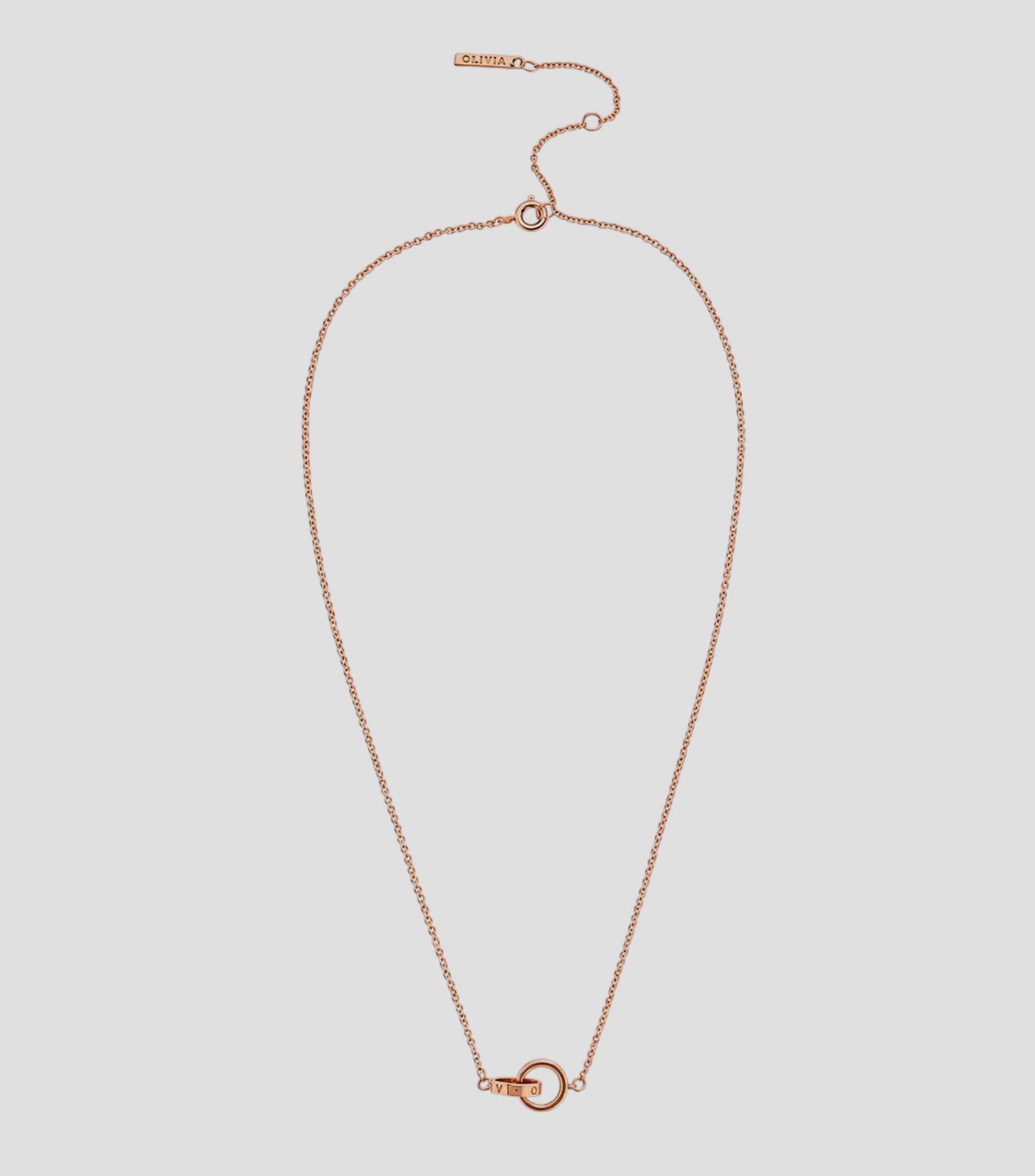 Collar aros entrelazados Classics Mujer