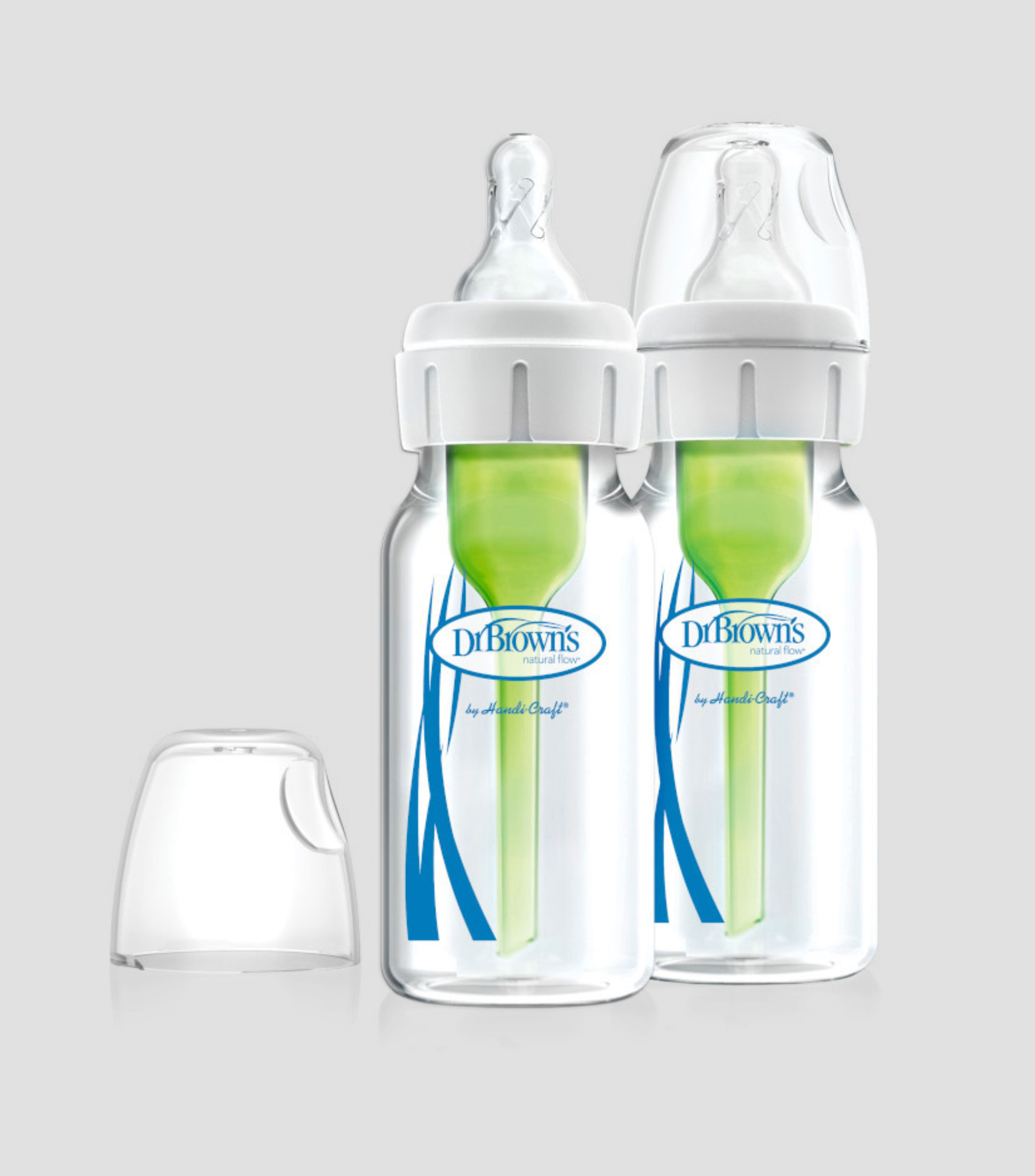 Set 2 Biberones de 4 oz en vidrio