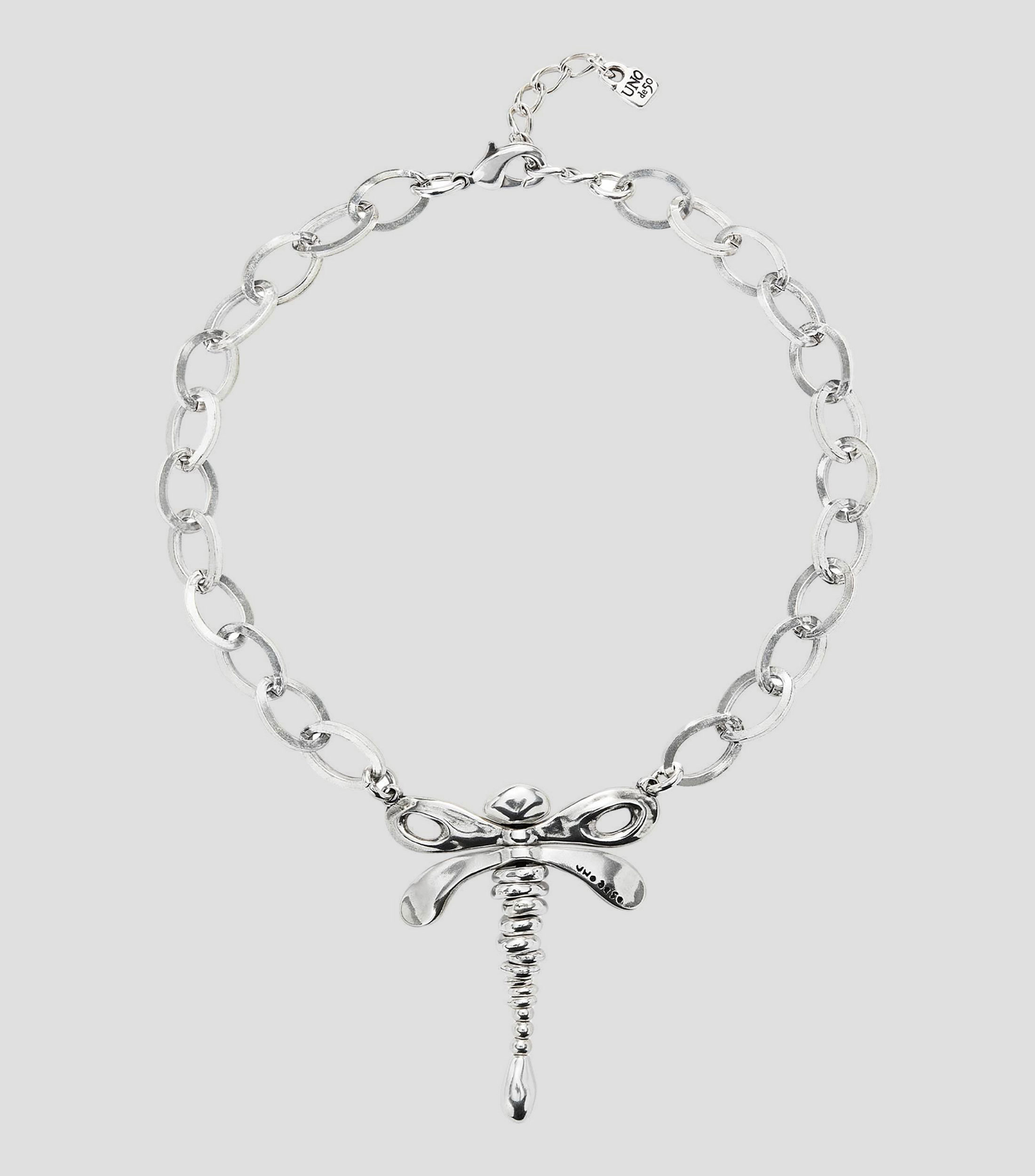 Collar con dije de libélula Unisex
