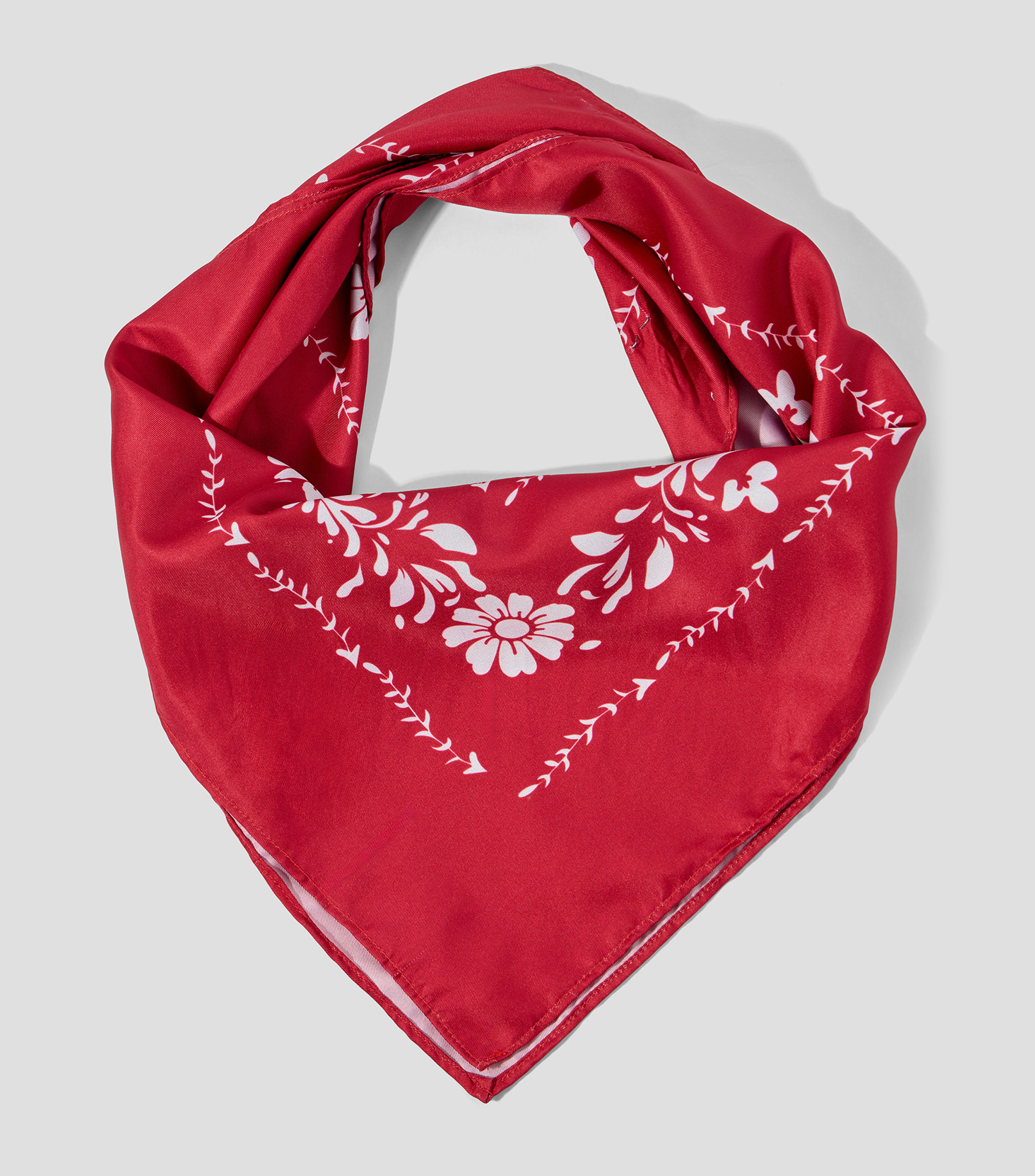 Mascada multicolor estampada Mujer
