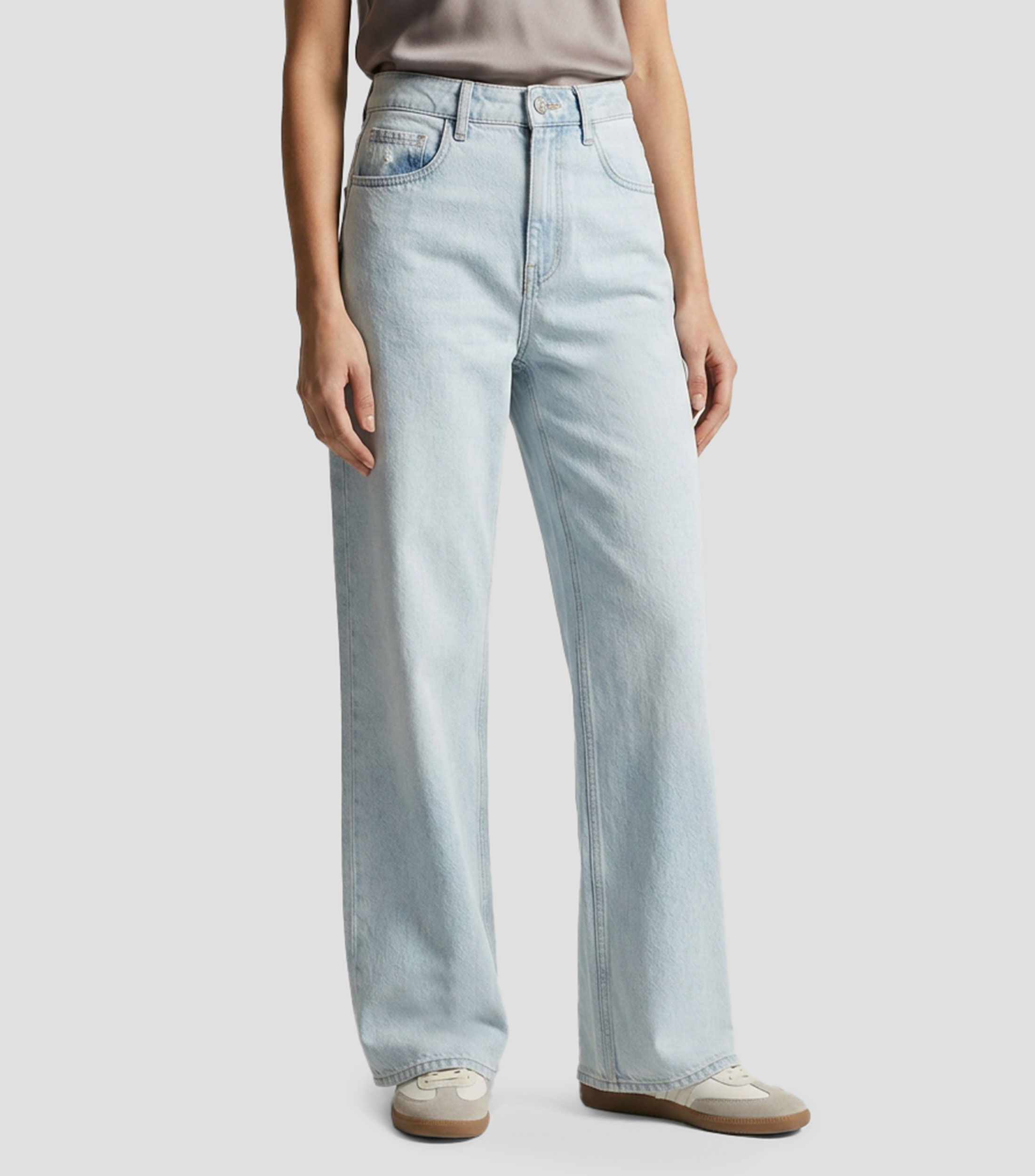 Jeans Wideleg Mujer