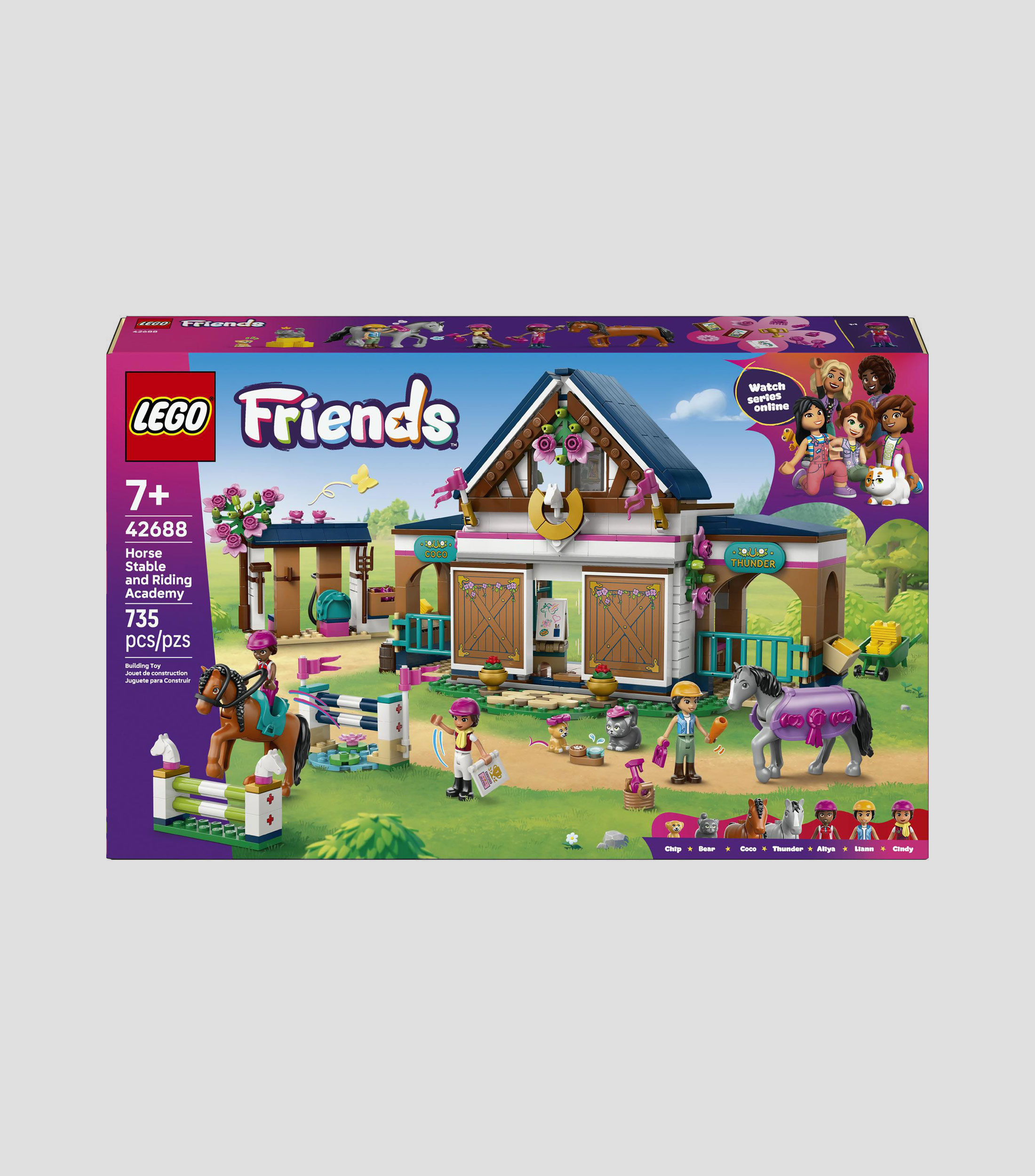 Lego Friends, Establo y Academia de Equitación