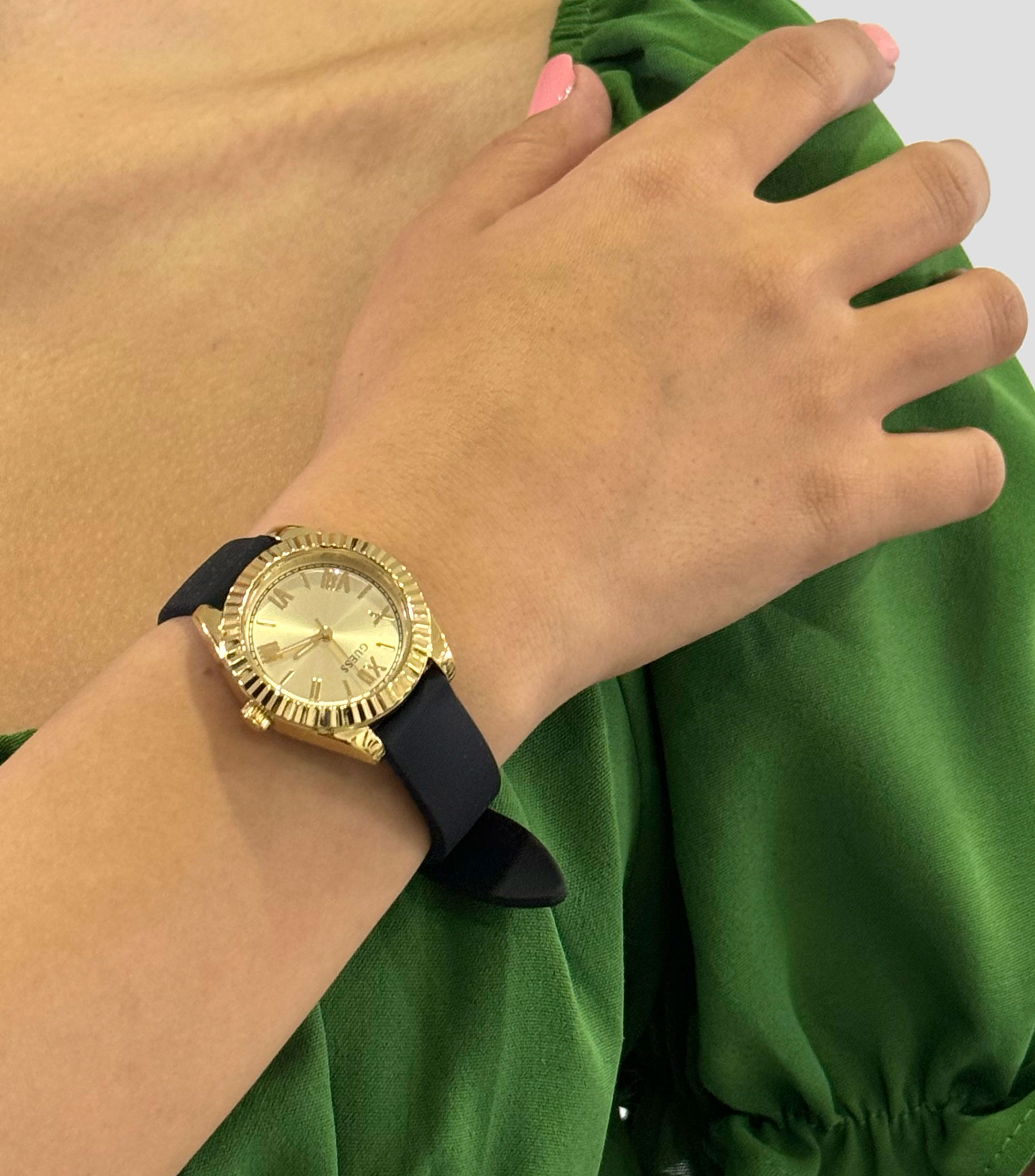 Reloj para Mujer Mini Luna Casual, Dorado