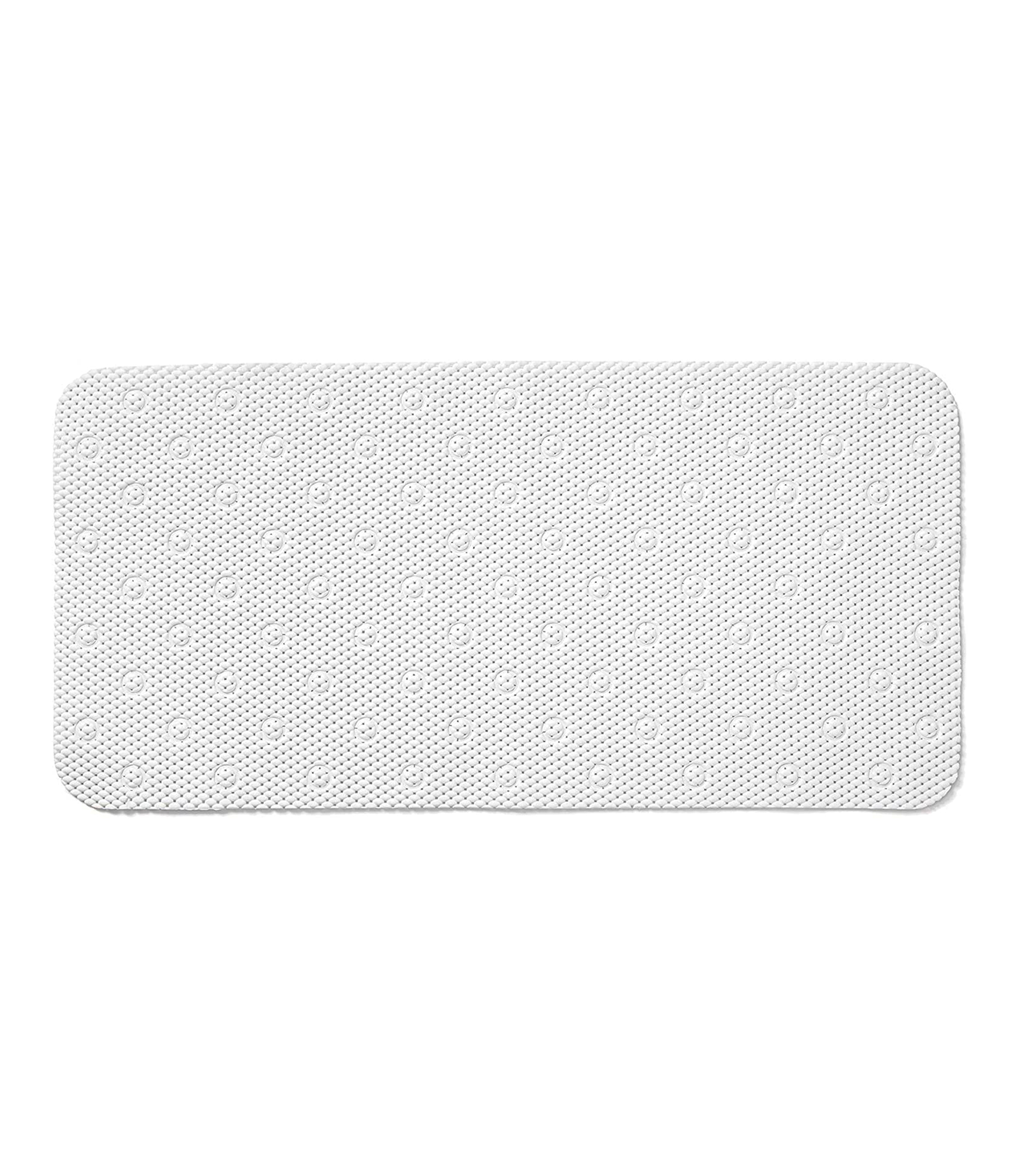 Tapete de Baño Acolchado blanco