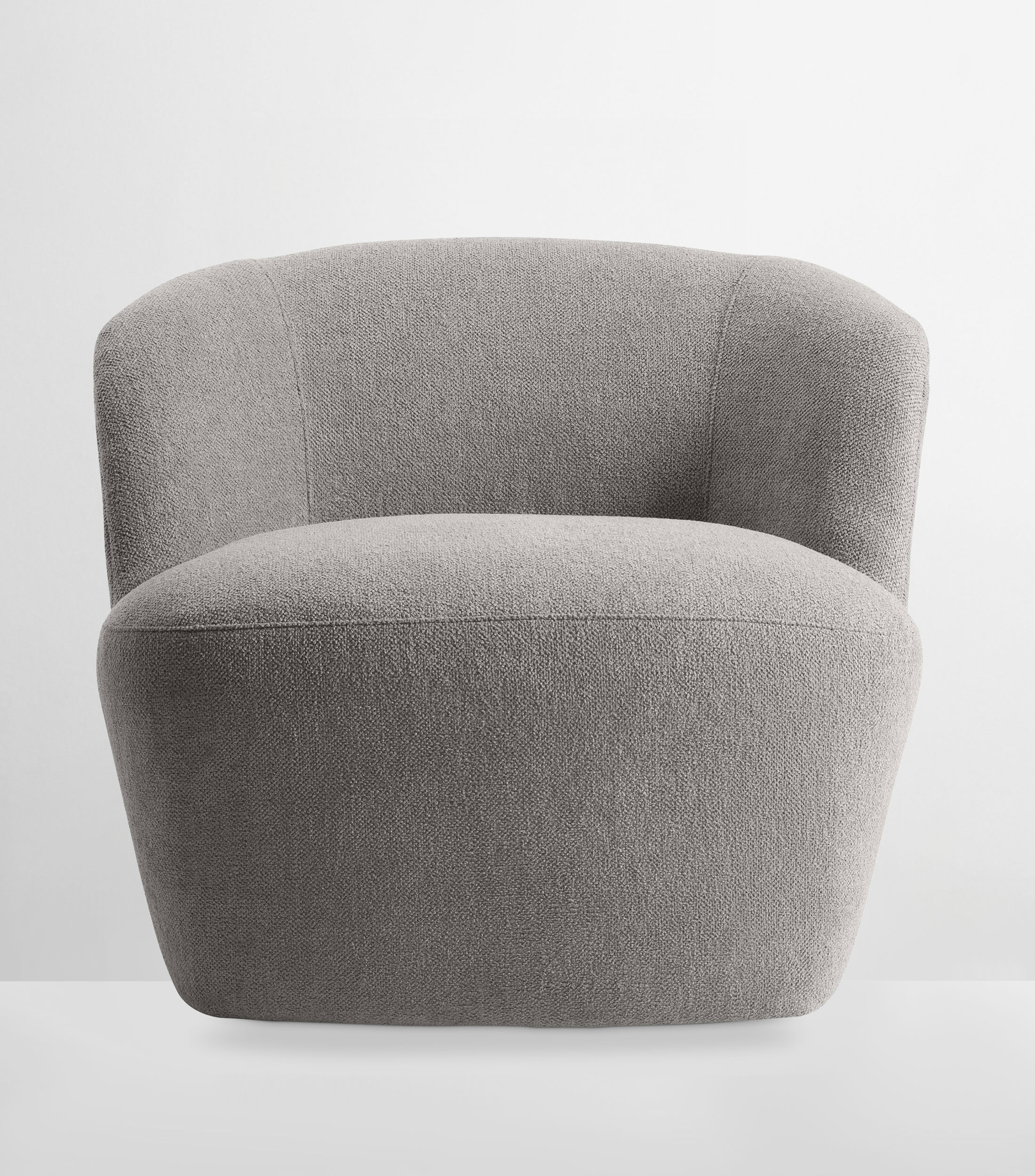 Sillón giratorio Tilly gris