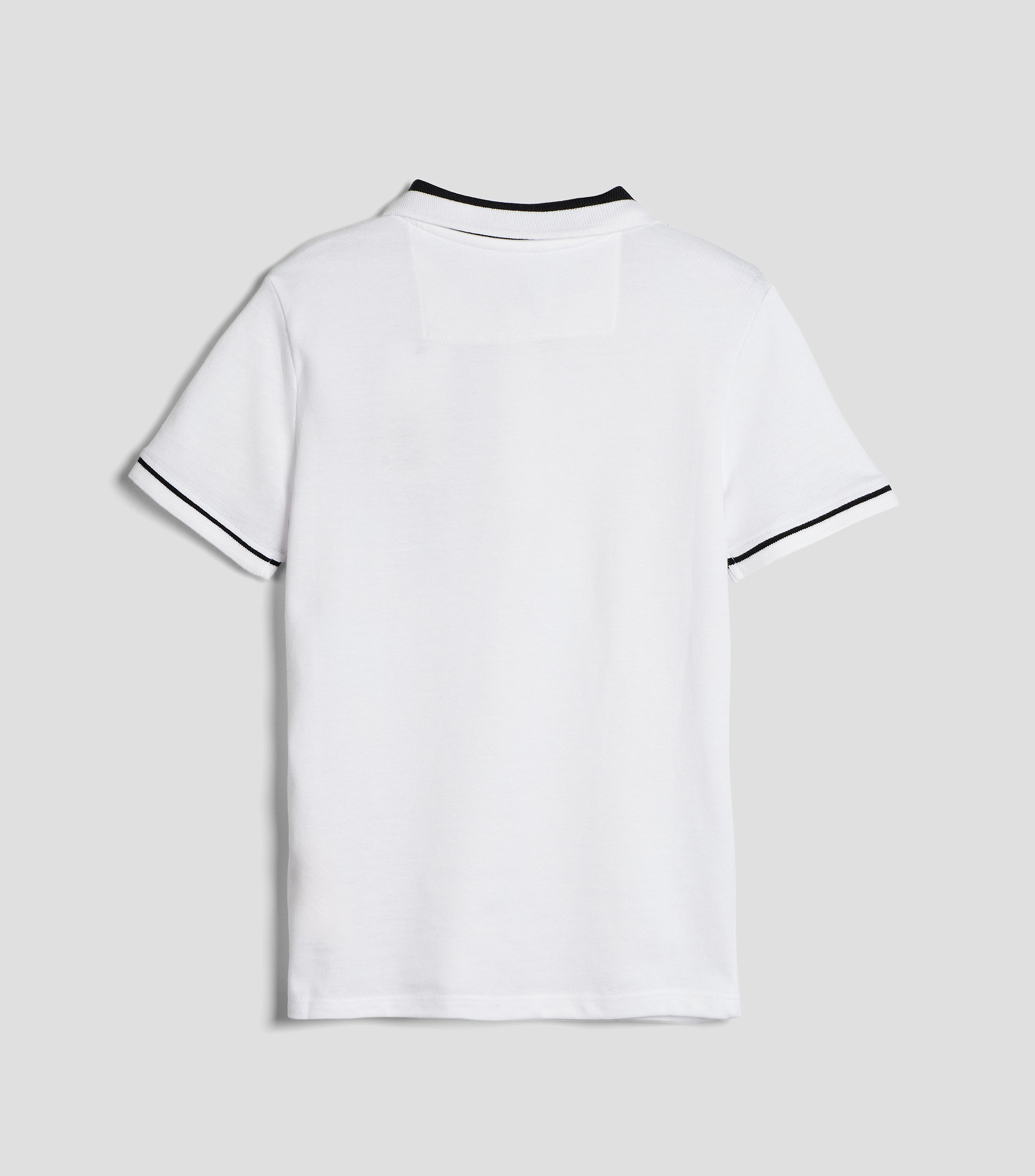 Playera tipo polo manga corta lisa Niño