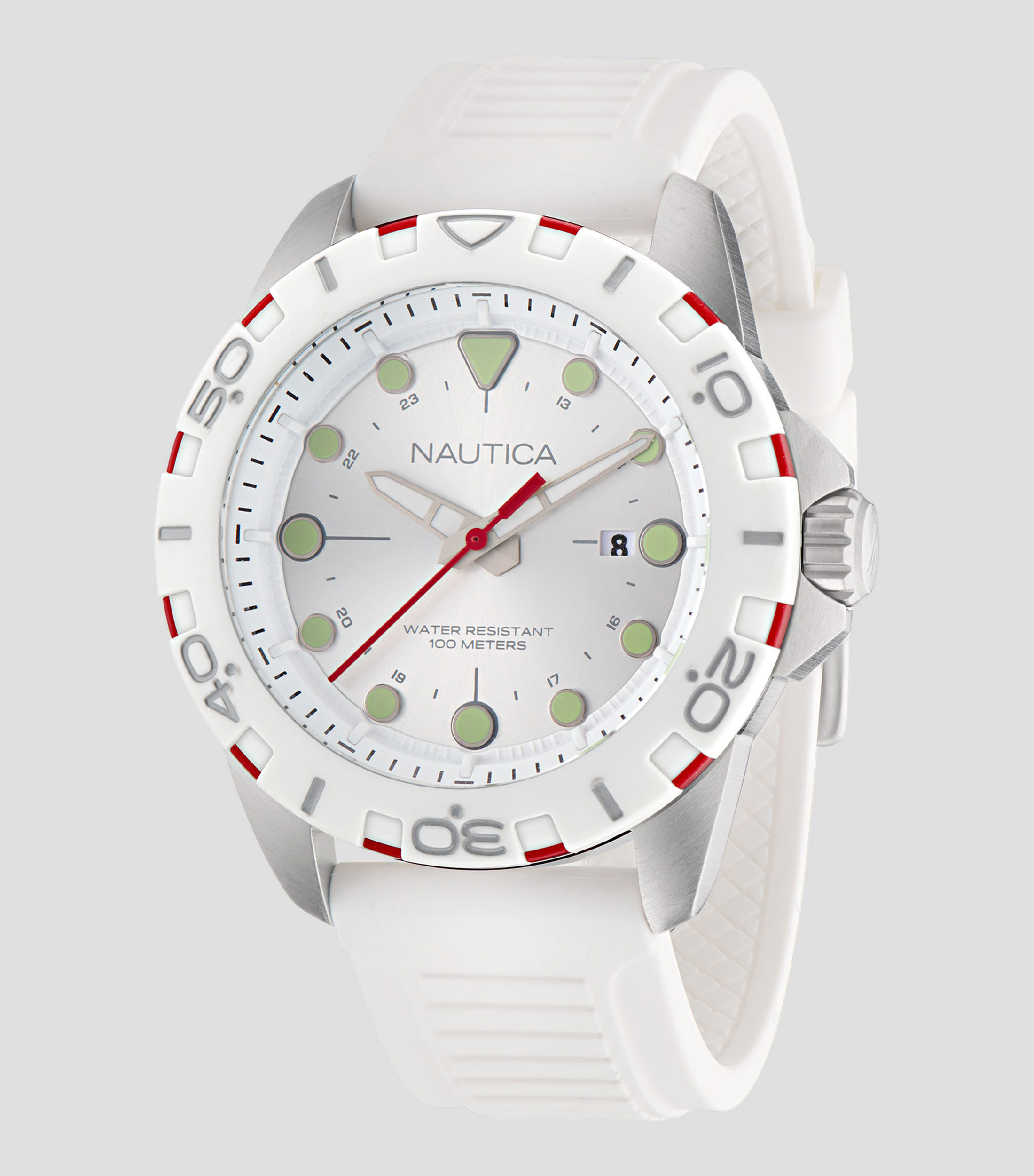 Reloj para hombre NSR Casual, Blanco