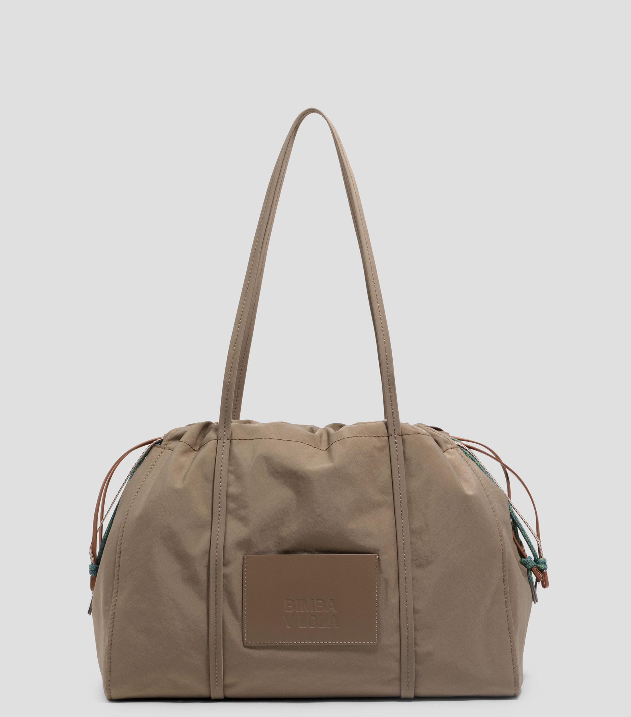 Bolsa shoulder con logotipo Mujer