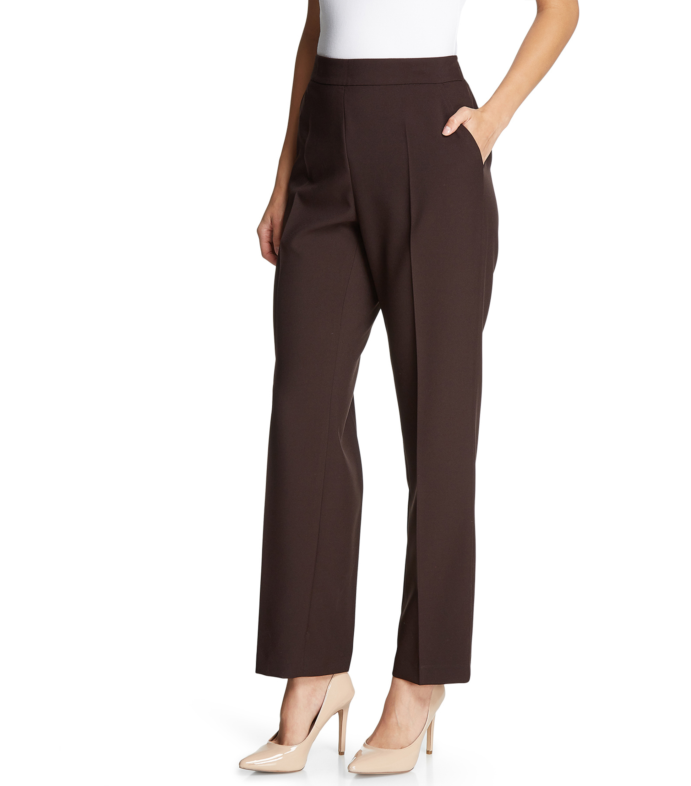Pantalon de sales vestir cafe