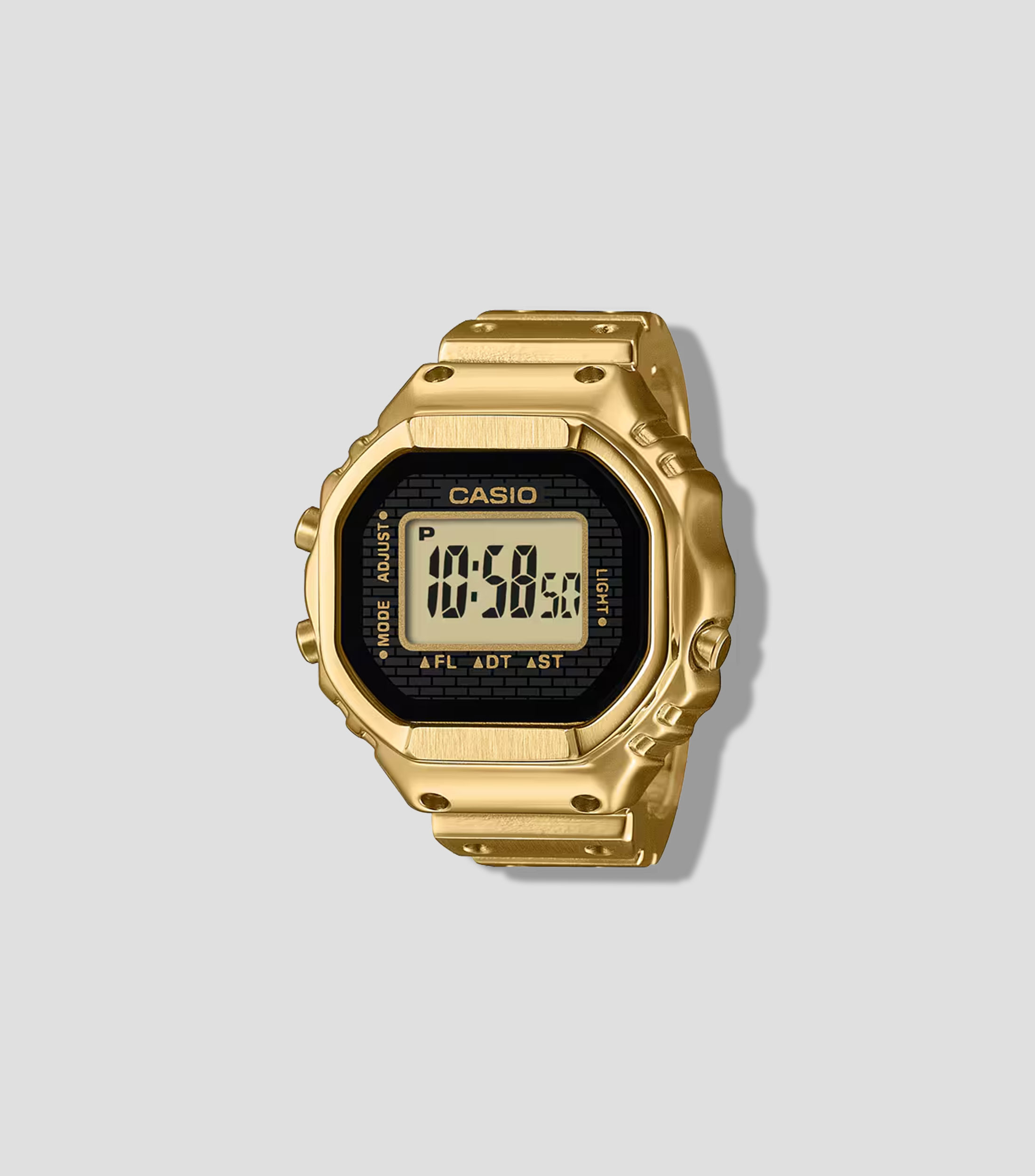 Reloj anillo Unisex G-Shock Casual Dorado