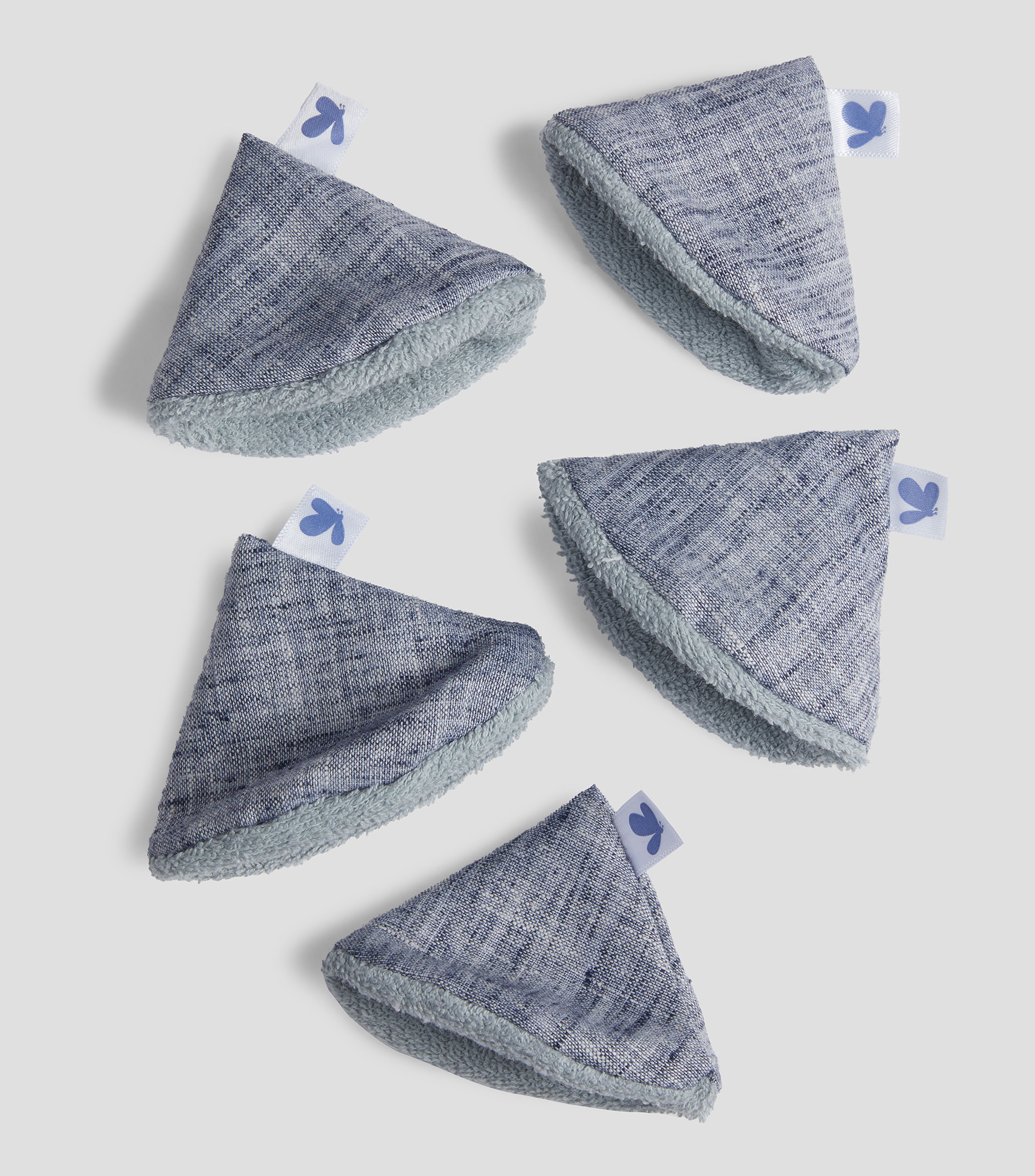 Set 5 conitos protectores gris para Bebé