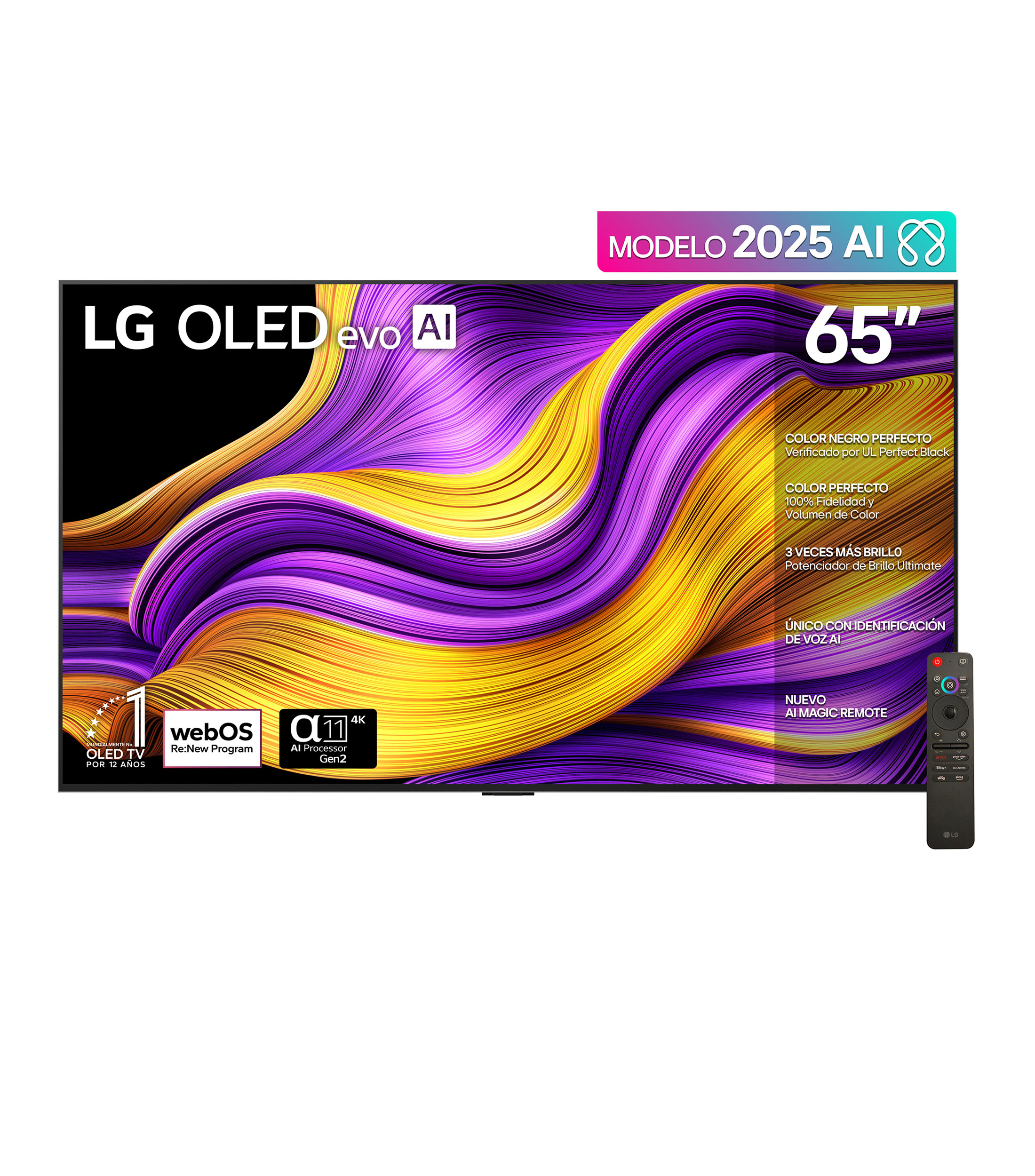 Pantalla LG Oled EVO OLED65G5PSA