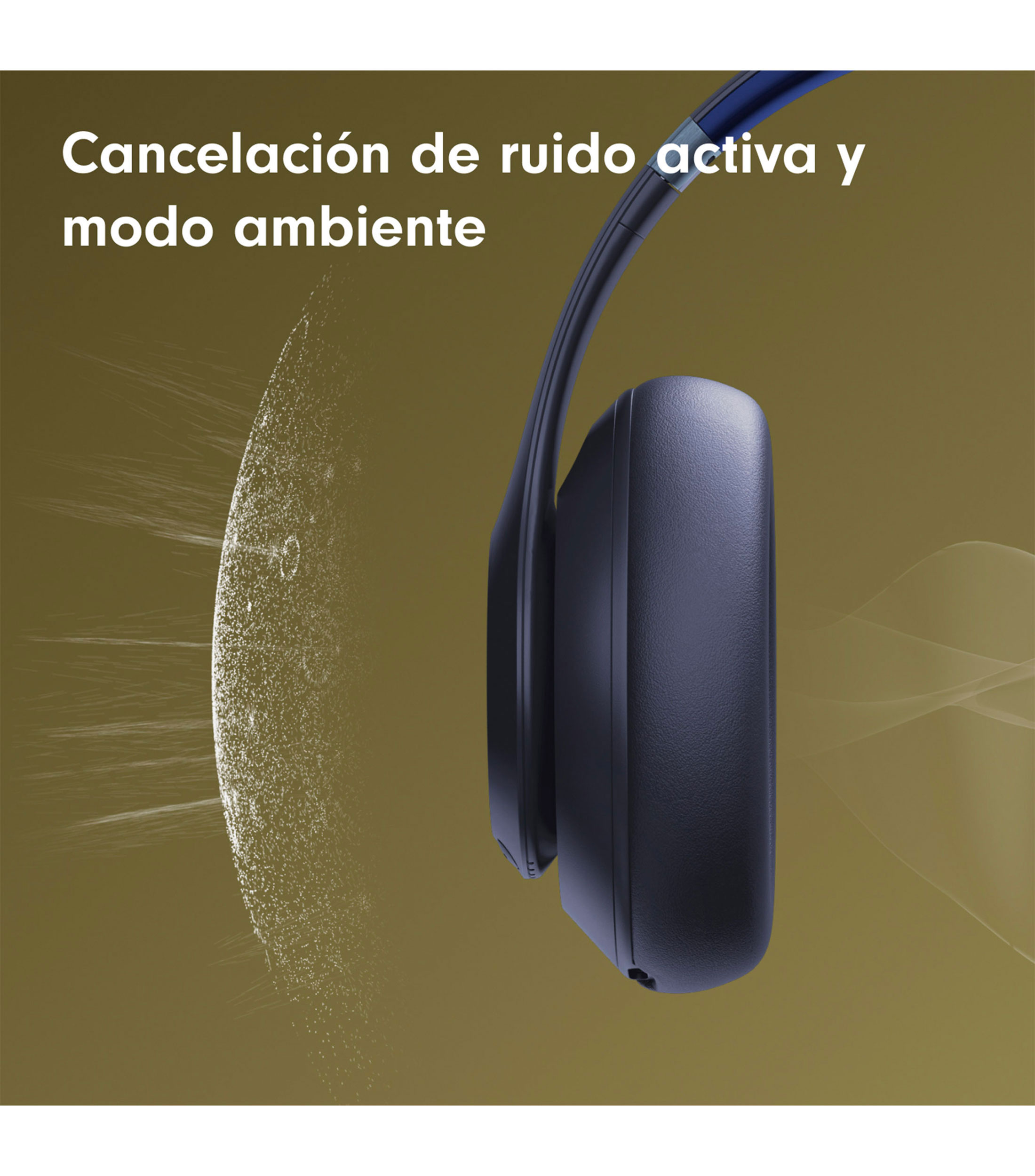 Audífonos inalámbricos Bluetooth 5.3 Beats Studio Pro Azul Marino