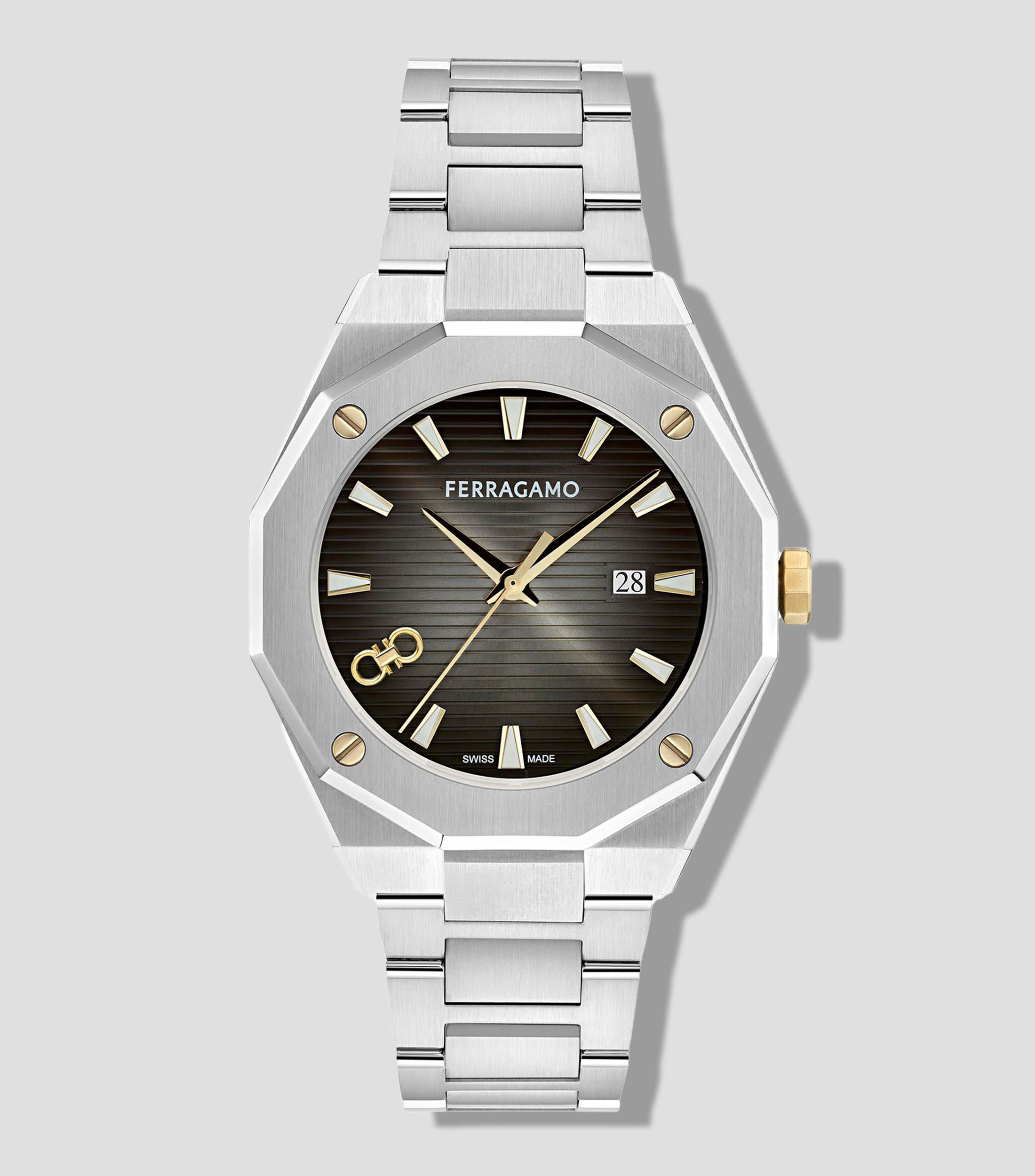 Reloj para Hombre Edge 3H Date casual, Negro degradado