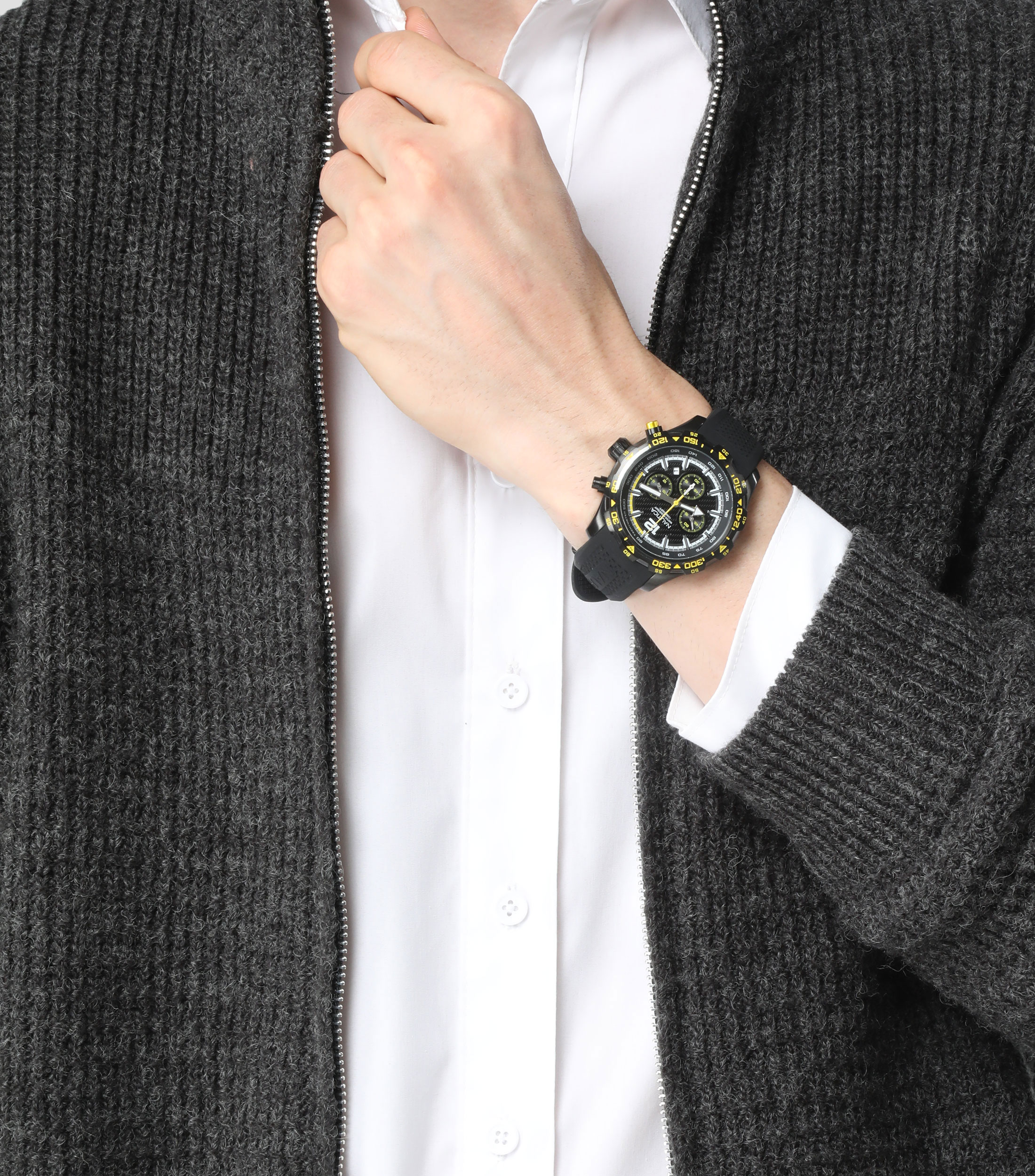 Reloj para Hombre NST Casual, Negro