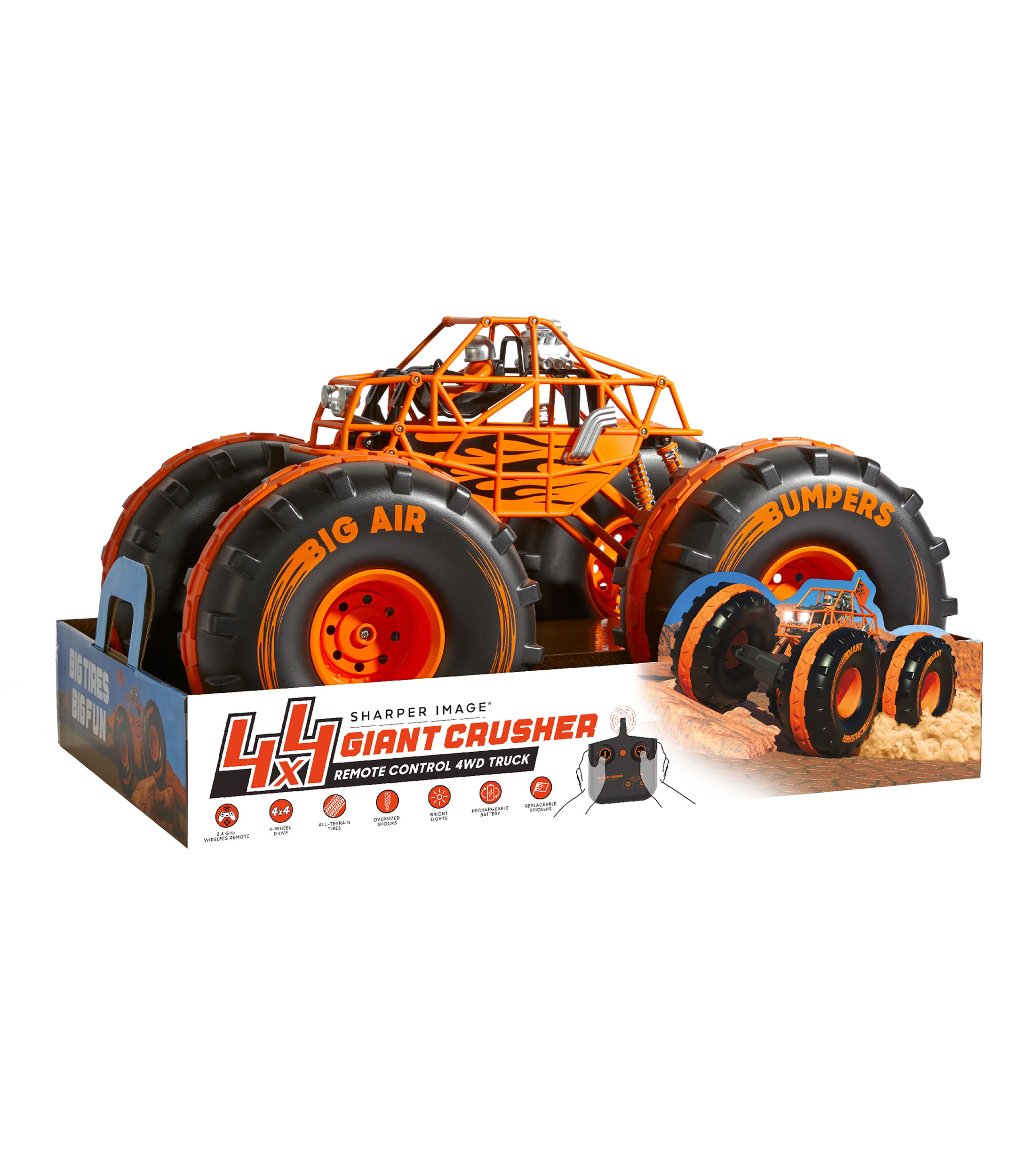 Camion de Ruedas Grandes 4 x 4