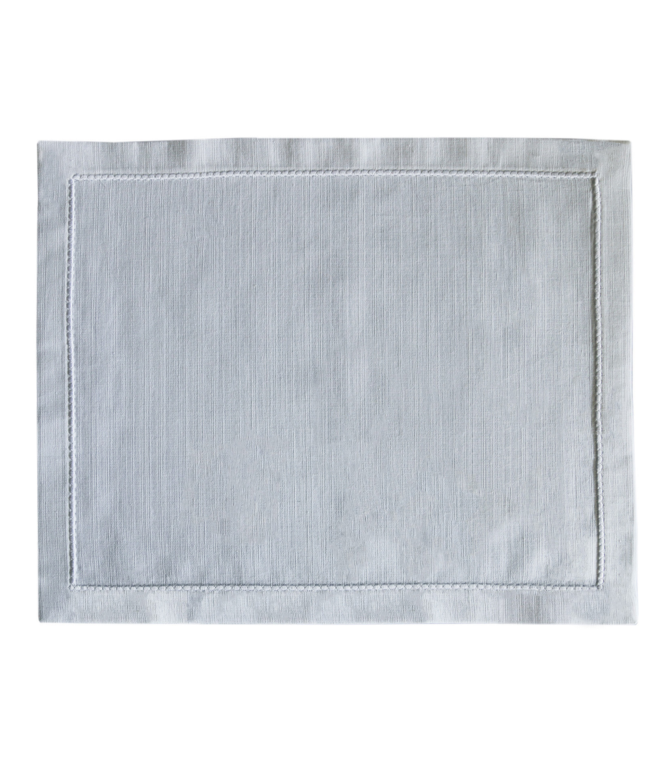 Mantel Individual Blanco Algodón Español Bordado en Blanco