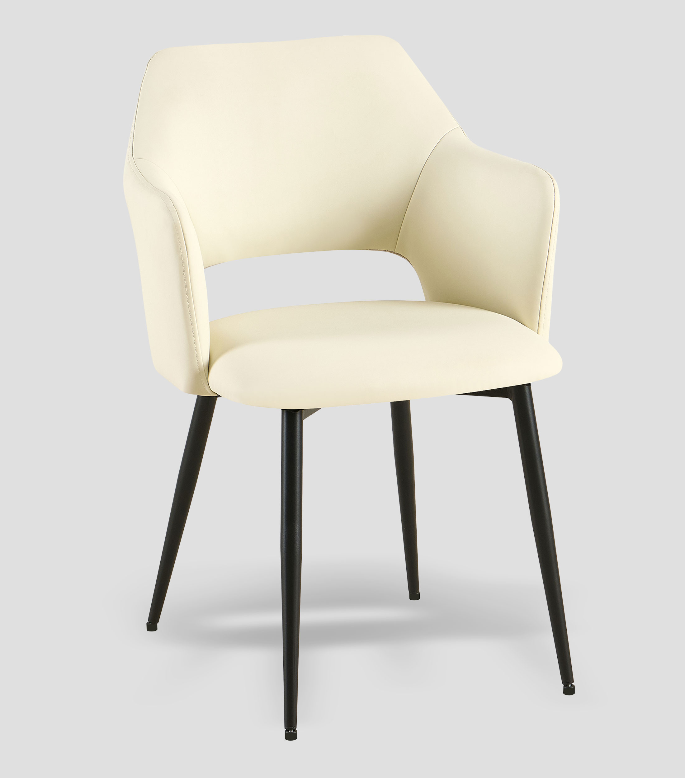 Silla para comedor Mate Furniture Madrid, Blanca
