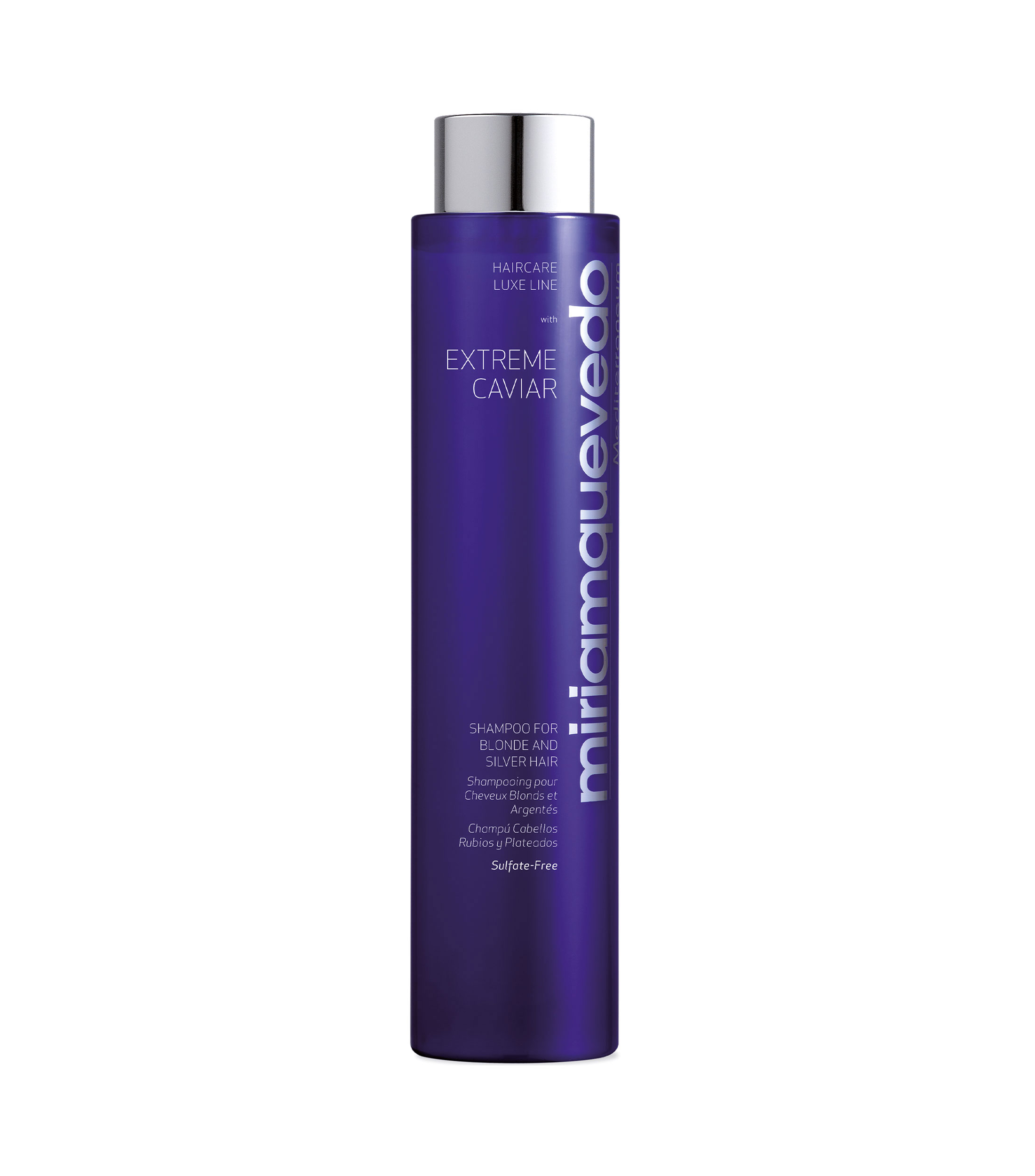 Shampoo para cabello rubio y plateado Extreme Caviar, 250 ml