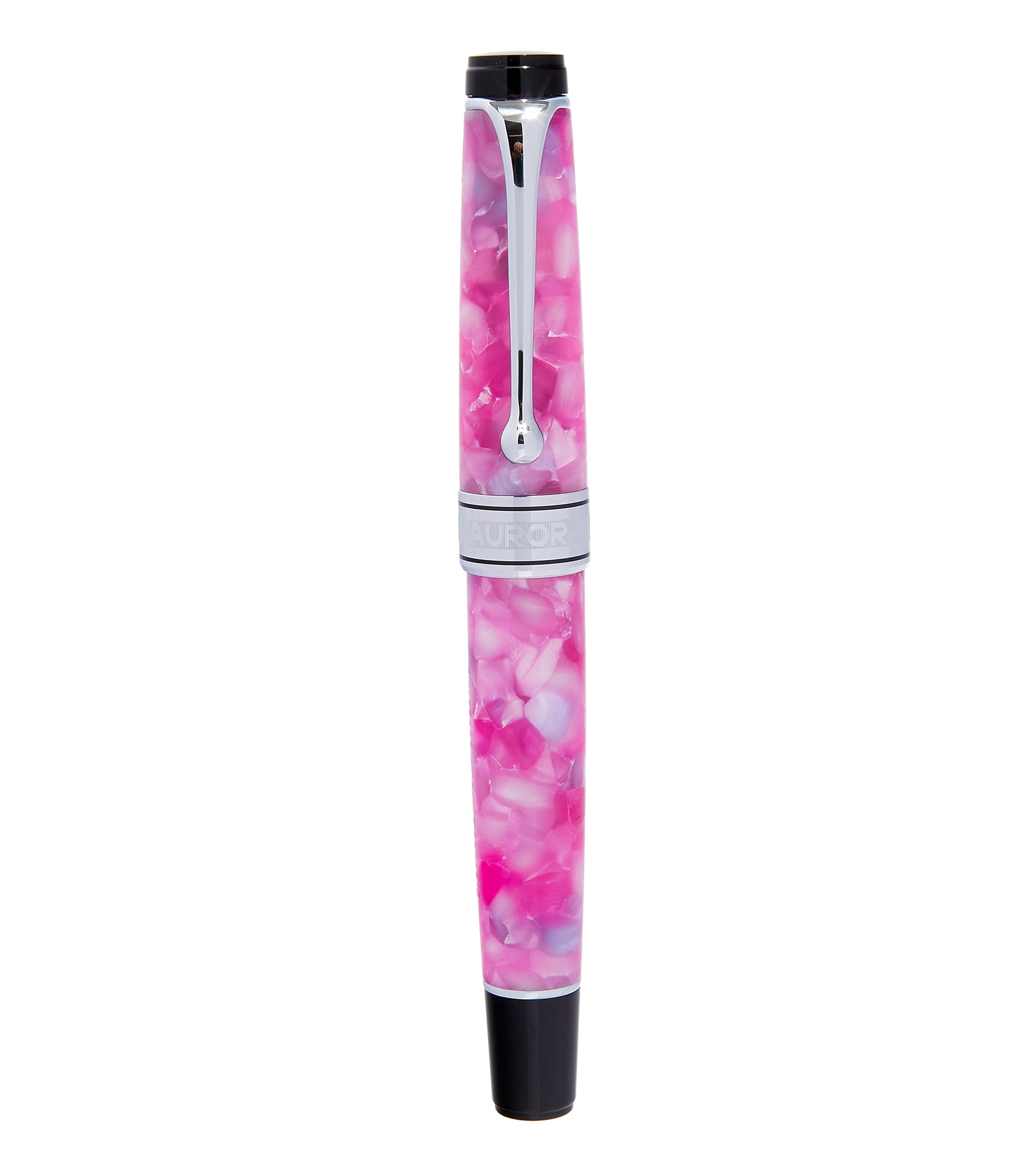 Pluma Fuente Caleidoscopio Luce Auroloide Rosa Claro