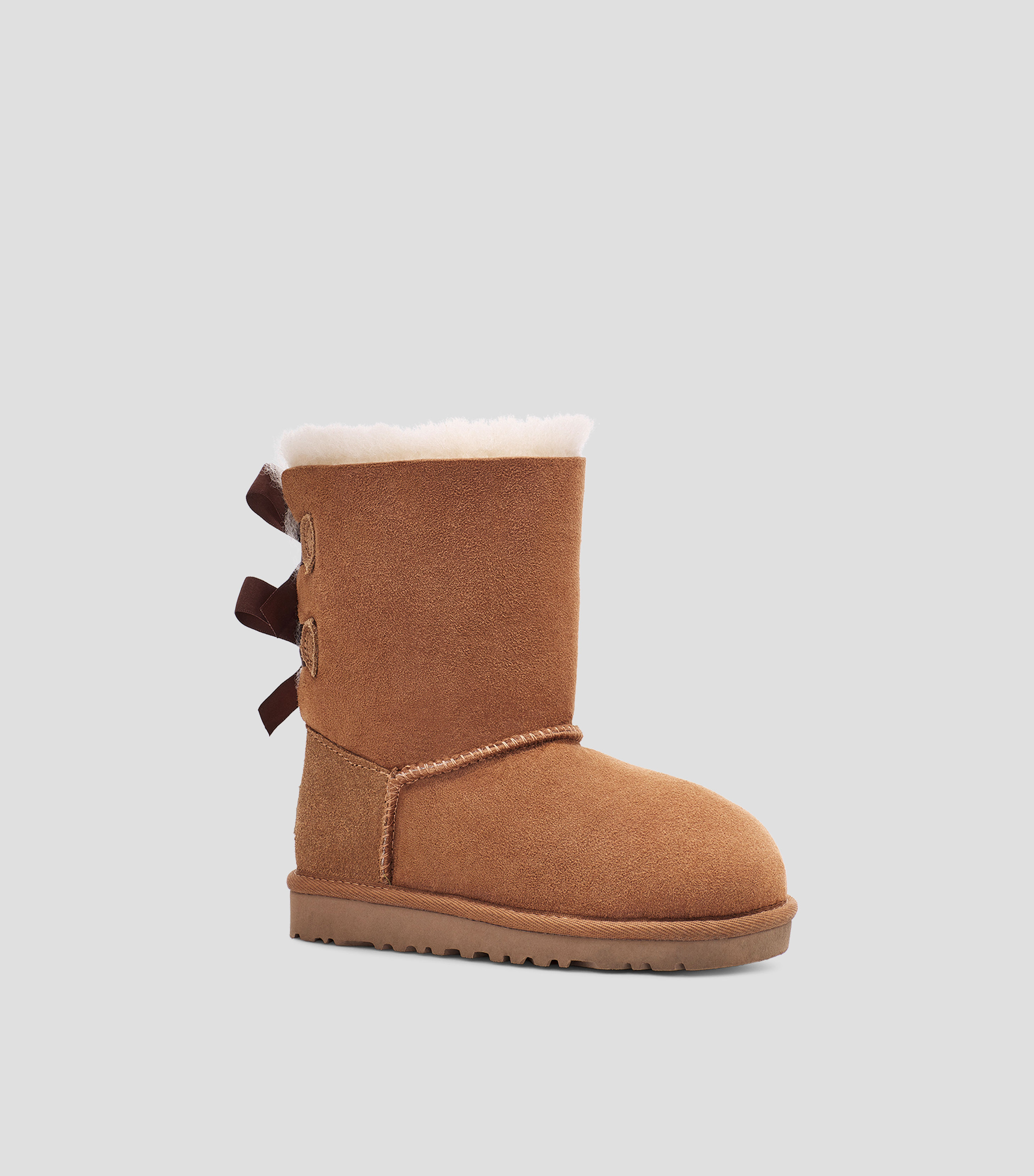 Botas cortas Bailey Bow II en gamuza Niña