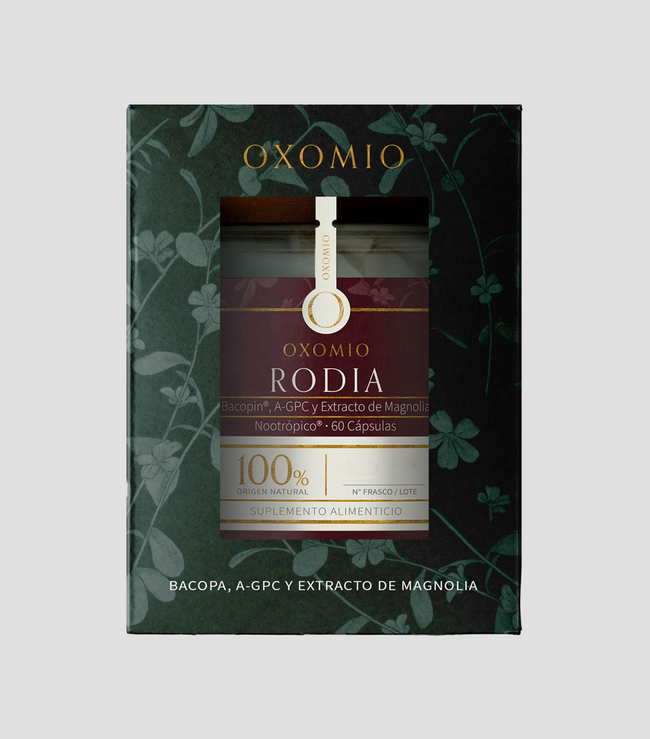 Rodia - Recall, Mezcla cognitiva 60 cápsulas