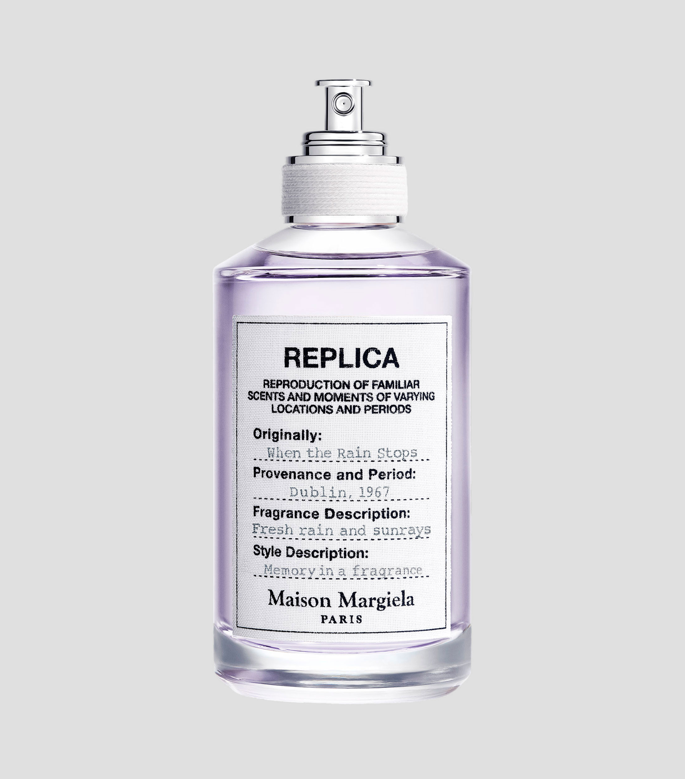 Perfume Replica When The Rain Stops Eau de Toilette, 100 ml Unisex