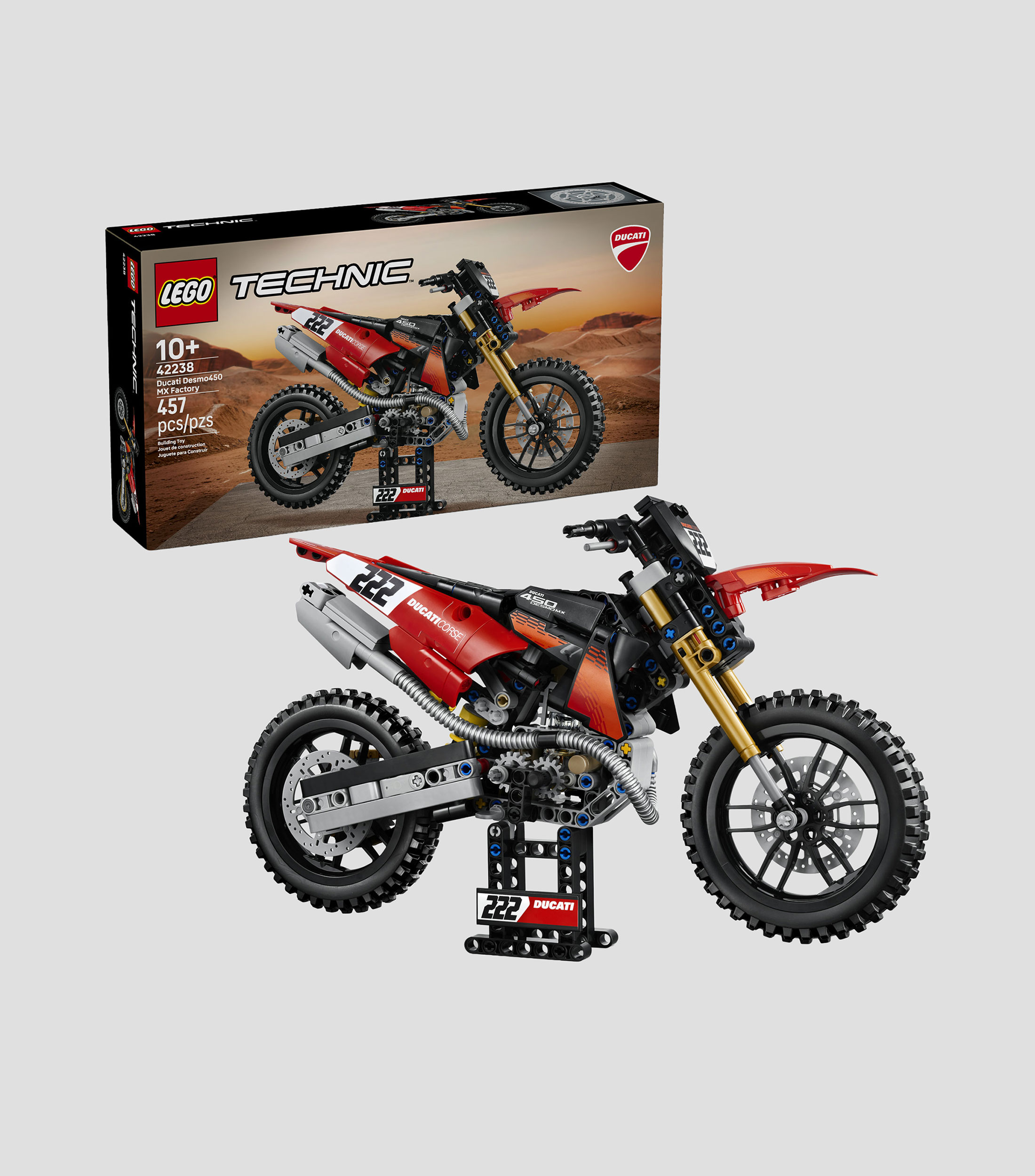 Lego Technic Moto Ducati Desmo450 MX Factory 42238