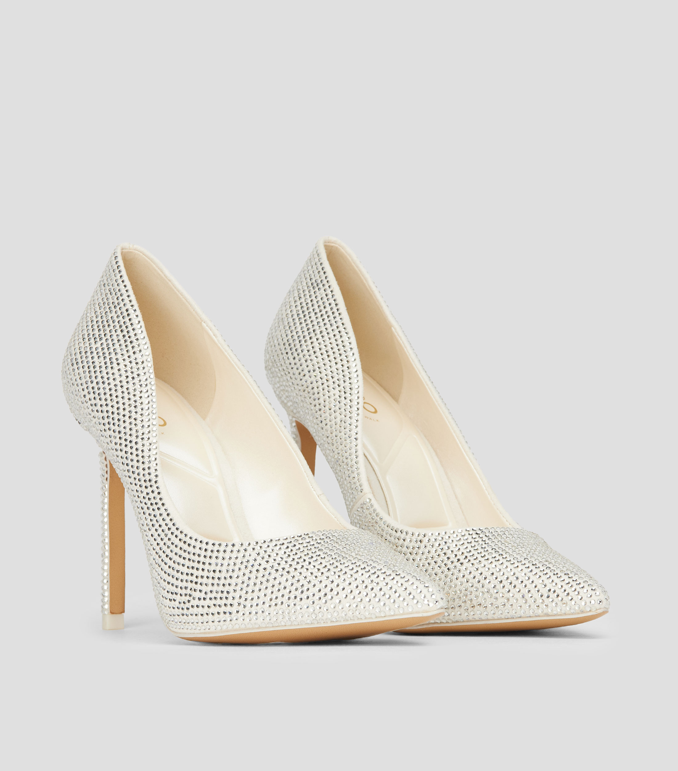 Zapatillas con tacón alto de aguja Mujer