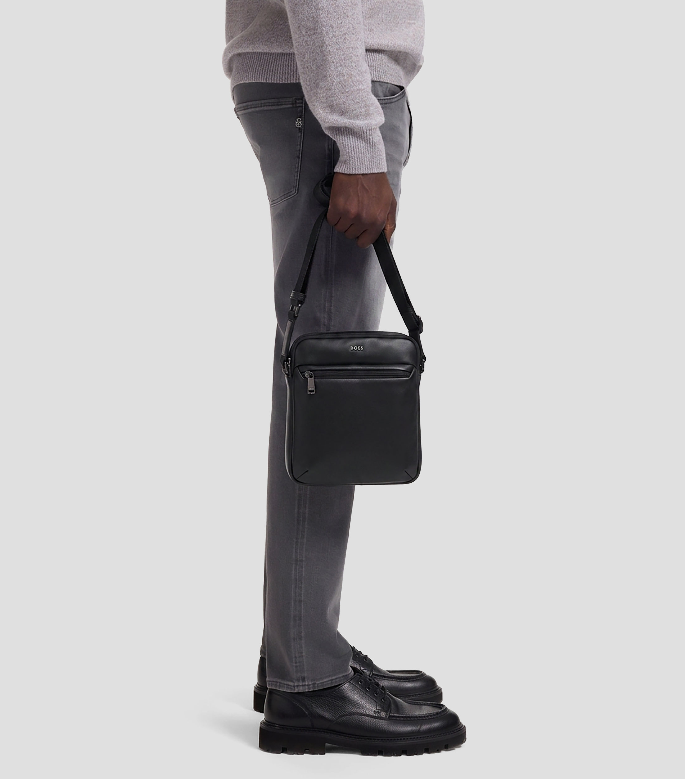 Bolso Crossbody Jace Envelope liso Hombre