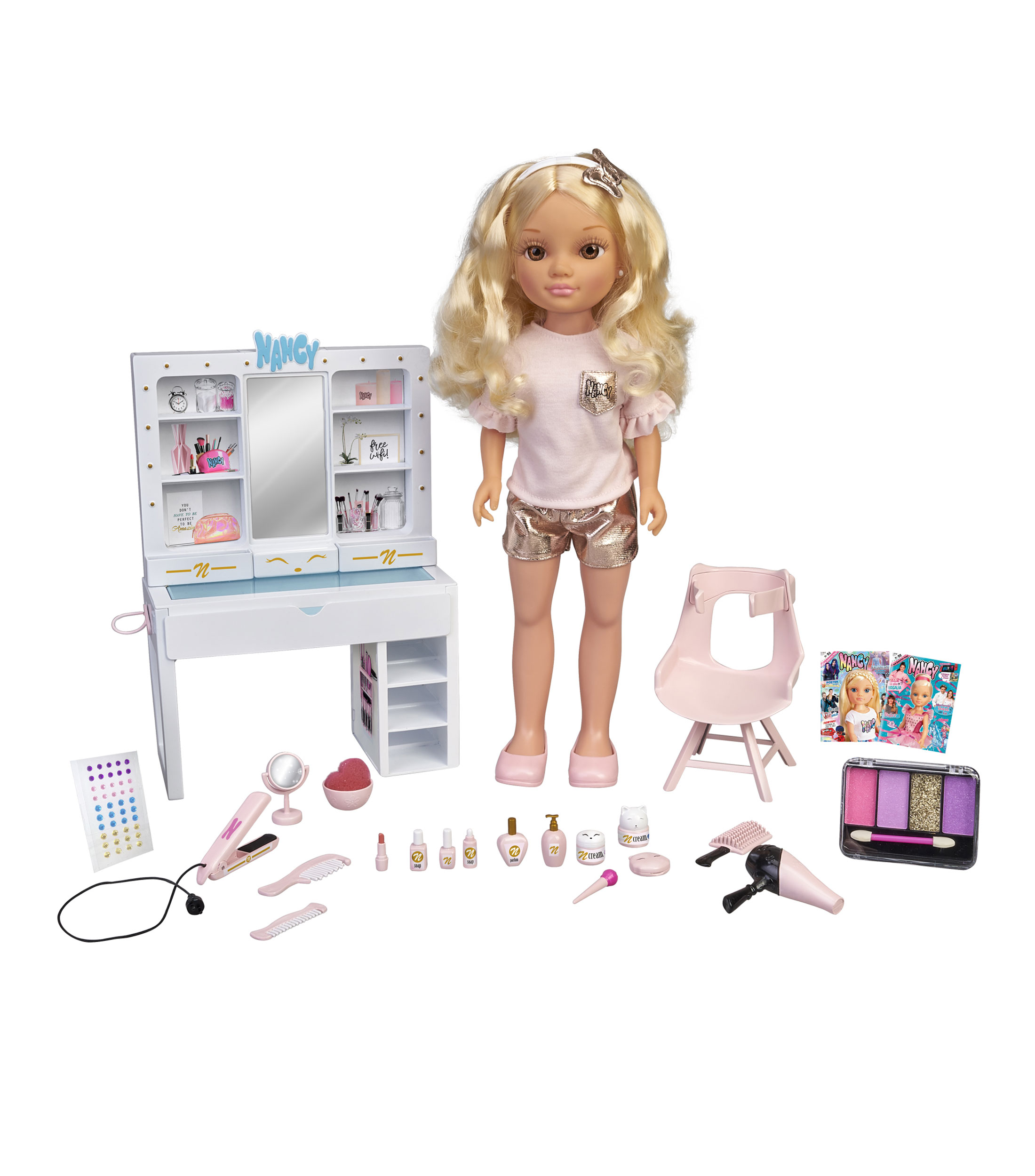 Cama Para Muñecas Nancy Nancy: Muñeca Un Día De Belleza El Palacio