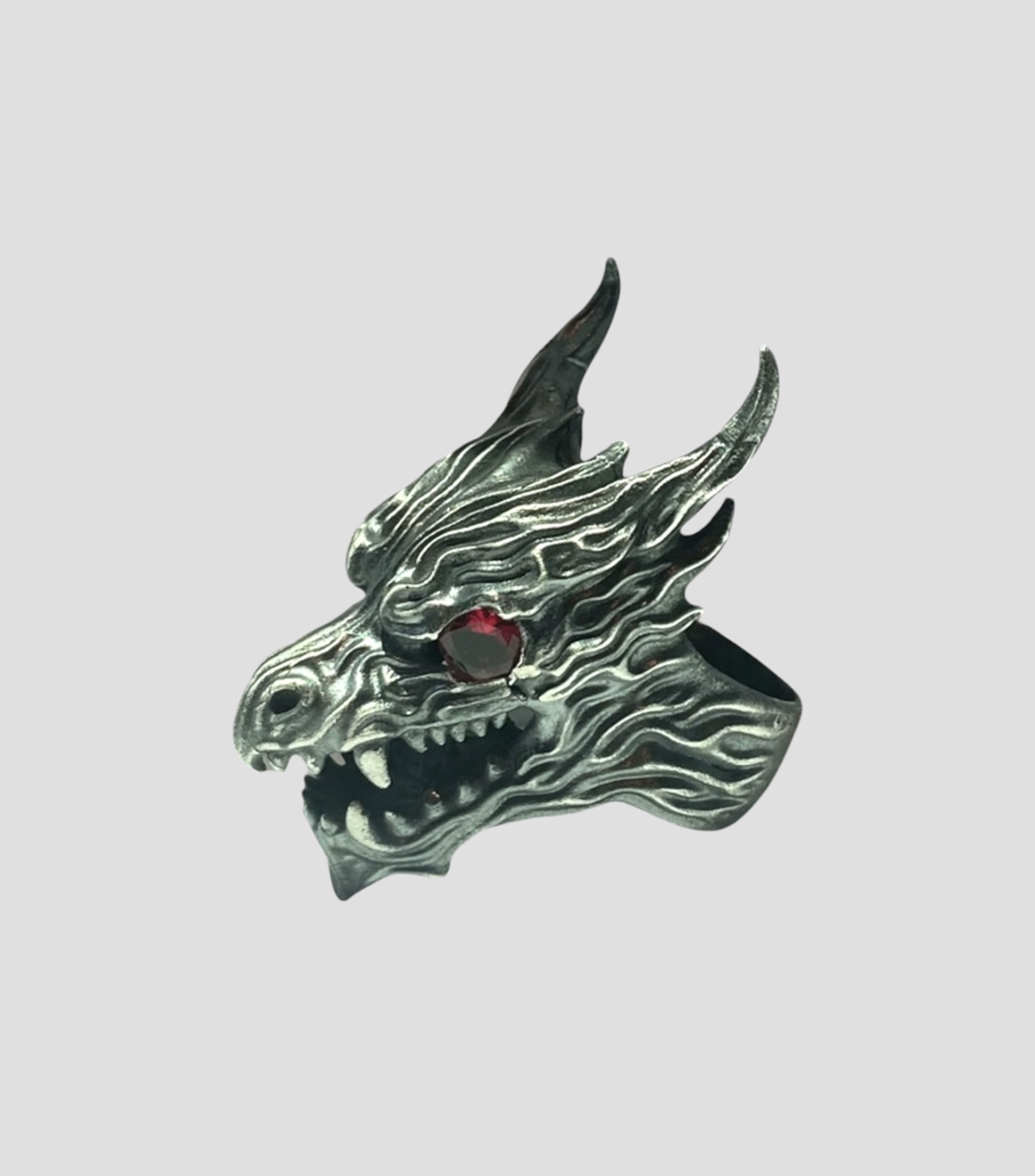 Anillo en Plata .925 Dragón Gaze Unisex